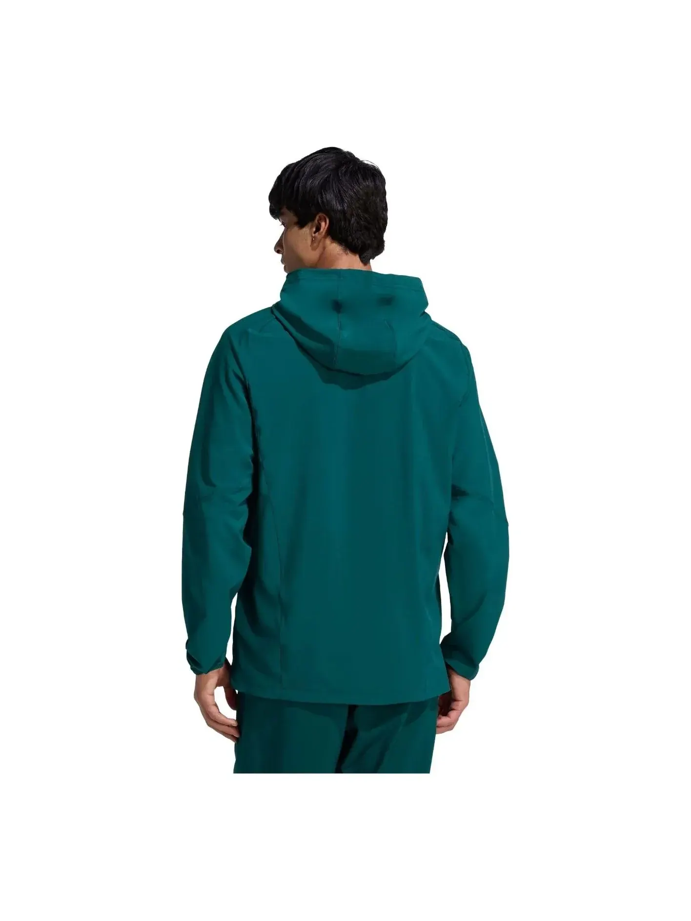 Ветровка Adidas Mexico Tiro Travel Full Zip Windbreaker 'Aurora Ivy' — изображение 3 из 3, зеленый