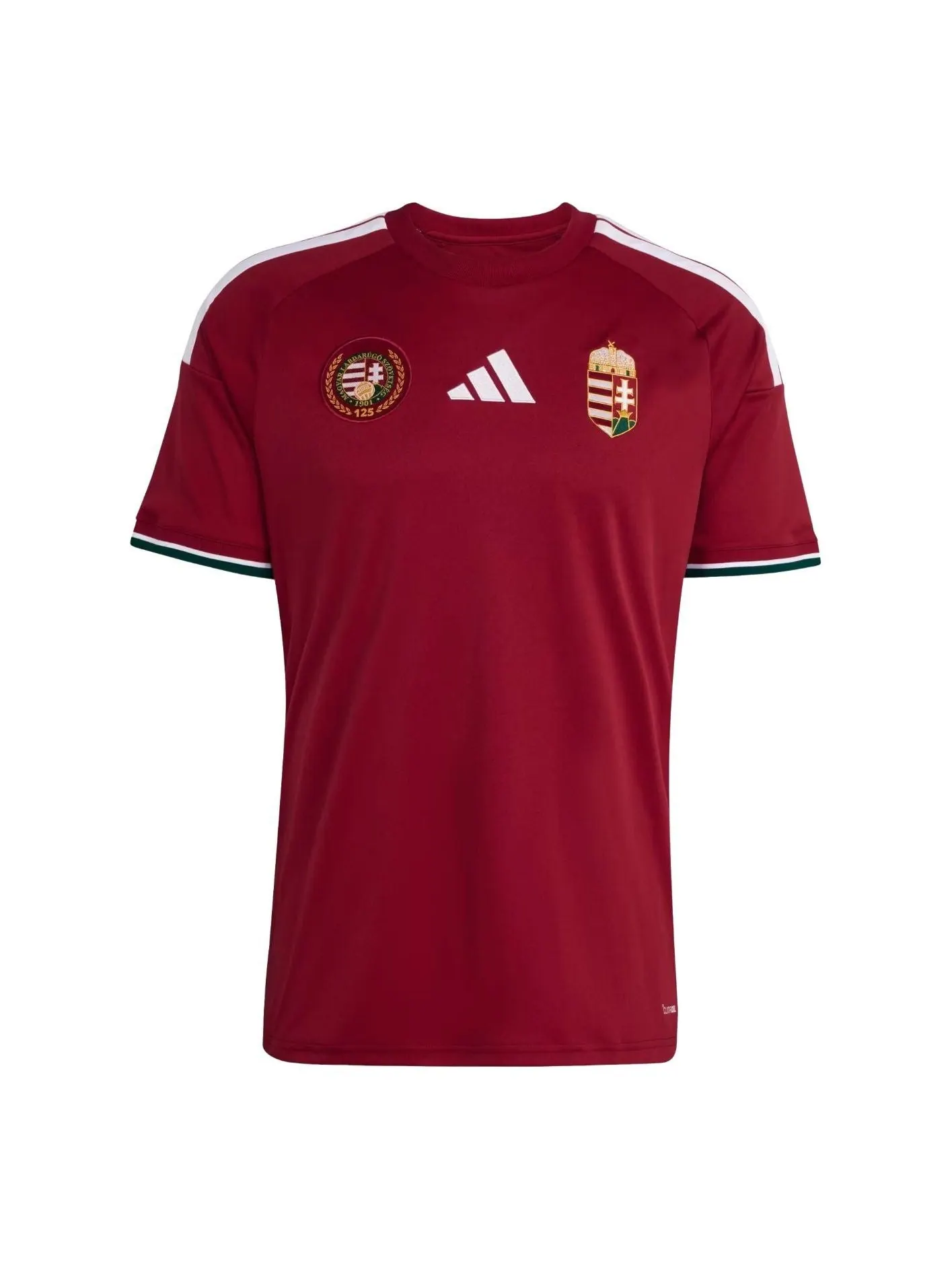 Домашняя футболка Adidas Hungary 26 — изображение 1 из 2, красный
