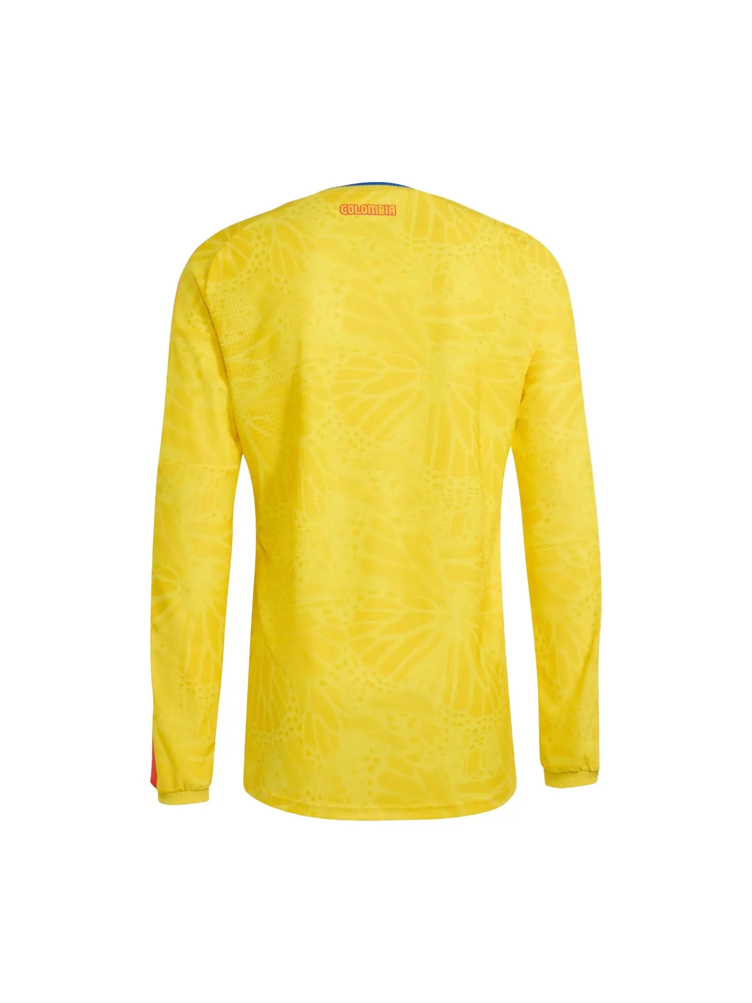 Футболка Adidas Colombia 26 Home Authentic с длинным рукавом — изображение 2 из 2, желтый