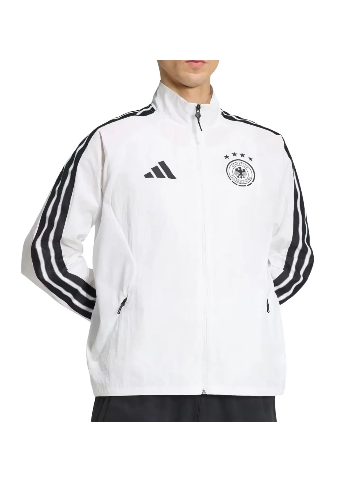 Куртка Adidas Germany 2026 Anthem — изображение 2 из 3, белый