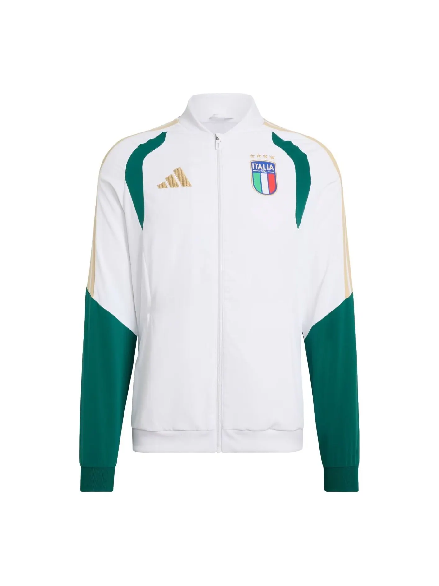 Куртка Adidas Italy 26 Tiro Presentation Jacket 'White' — изображение 1 из 3, белый