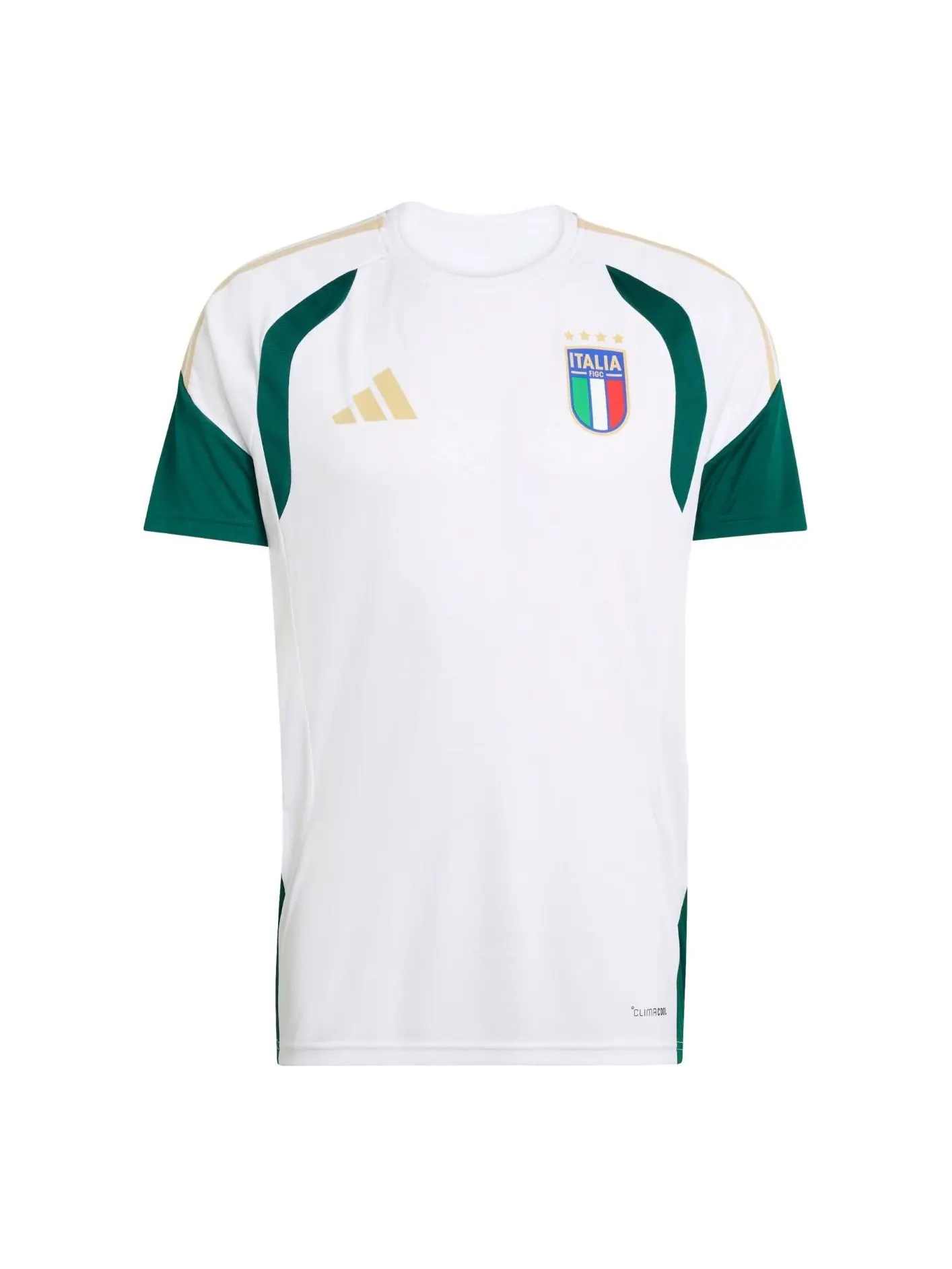 Футболка Adidas Italy Tiro Training Jersey, размер 26, азиатский размер — изображение 1 из 2, белый