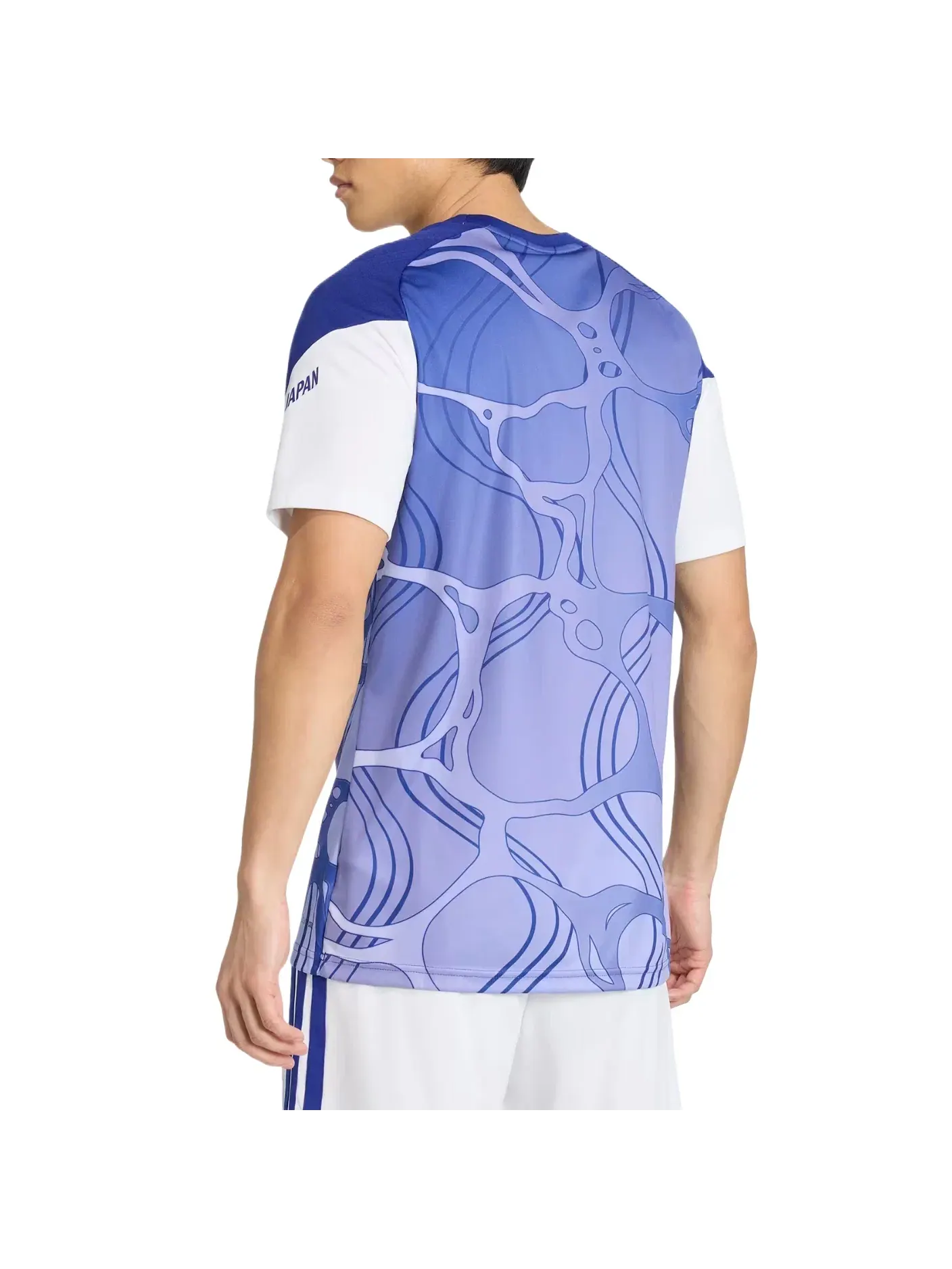 Мужская футболка Japan Home Pre-Match Jersey Adidas — изображение 3 из 3, синий