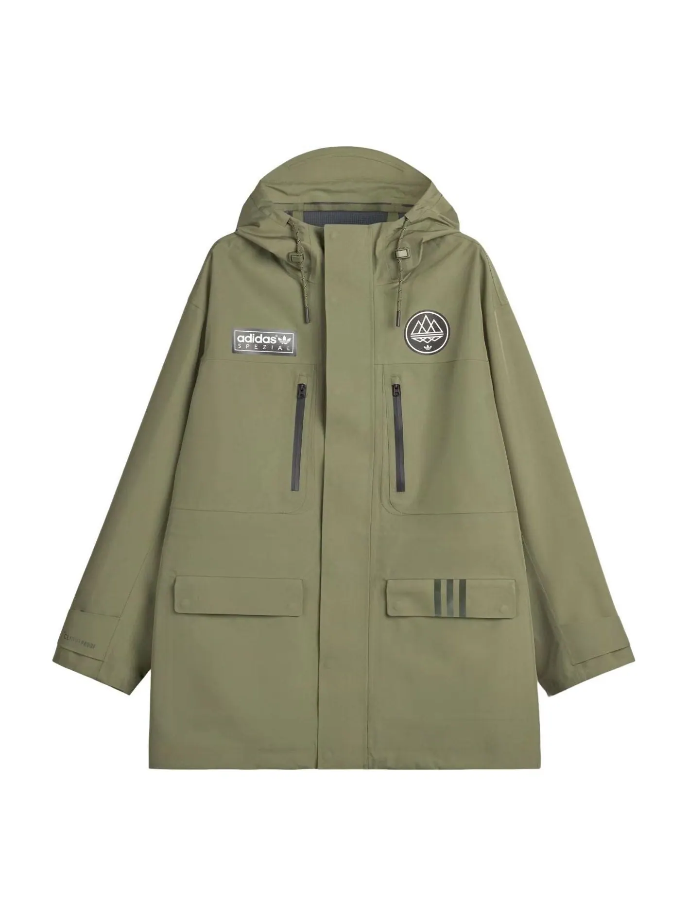Парка Adidas SPZL Sunnyhurst 'Green' — изображение 1 из 4, зеленый
