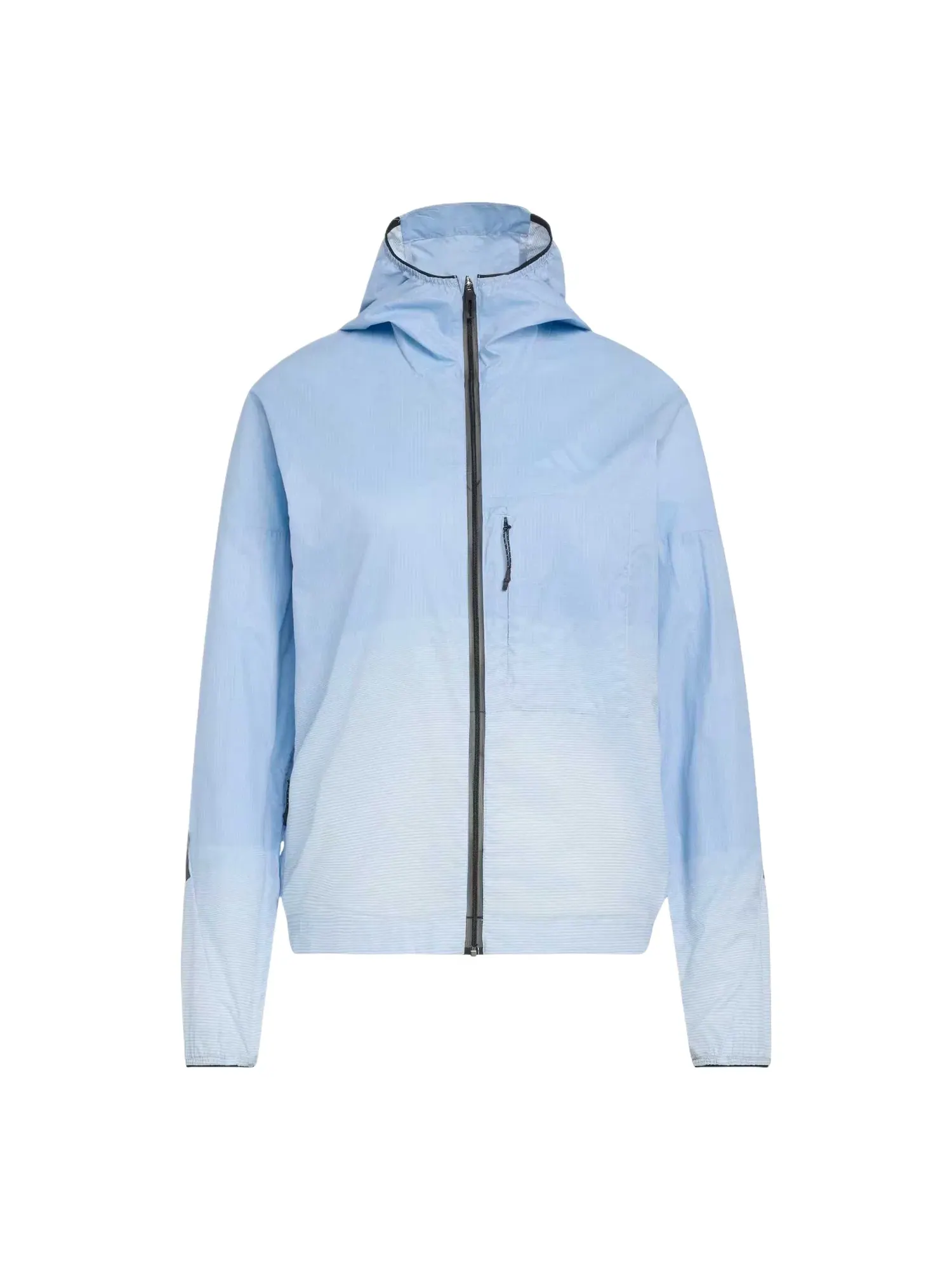 Женская ветровка для бега с ветрозащитой Adidas Terrex Xperior Clima365 Light Windweave Jacket — изображение 1 из 3, синий