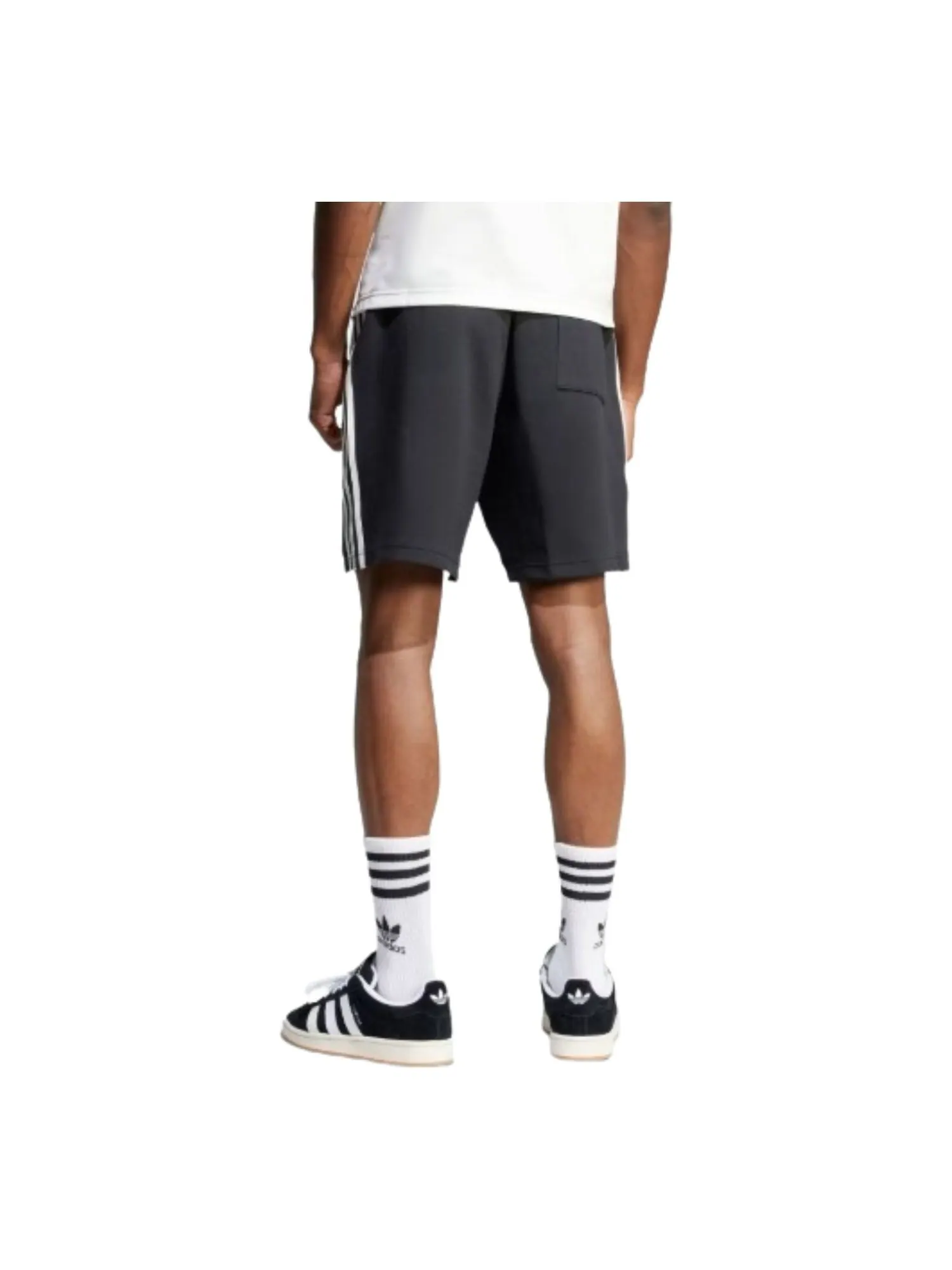 Шорты Adidas Originals R3CD 'Бело-черные' — изображение 2 из 2, белый/черный