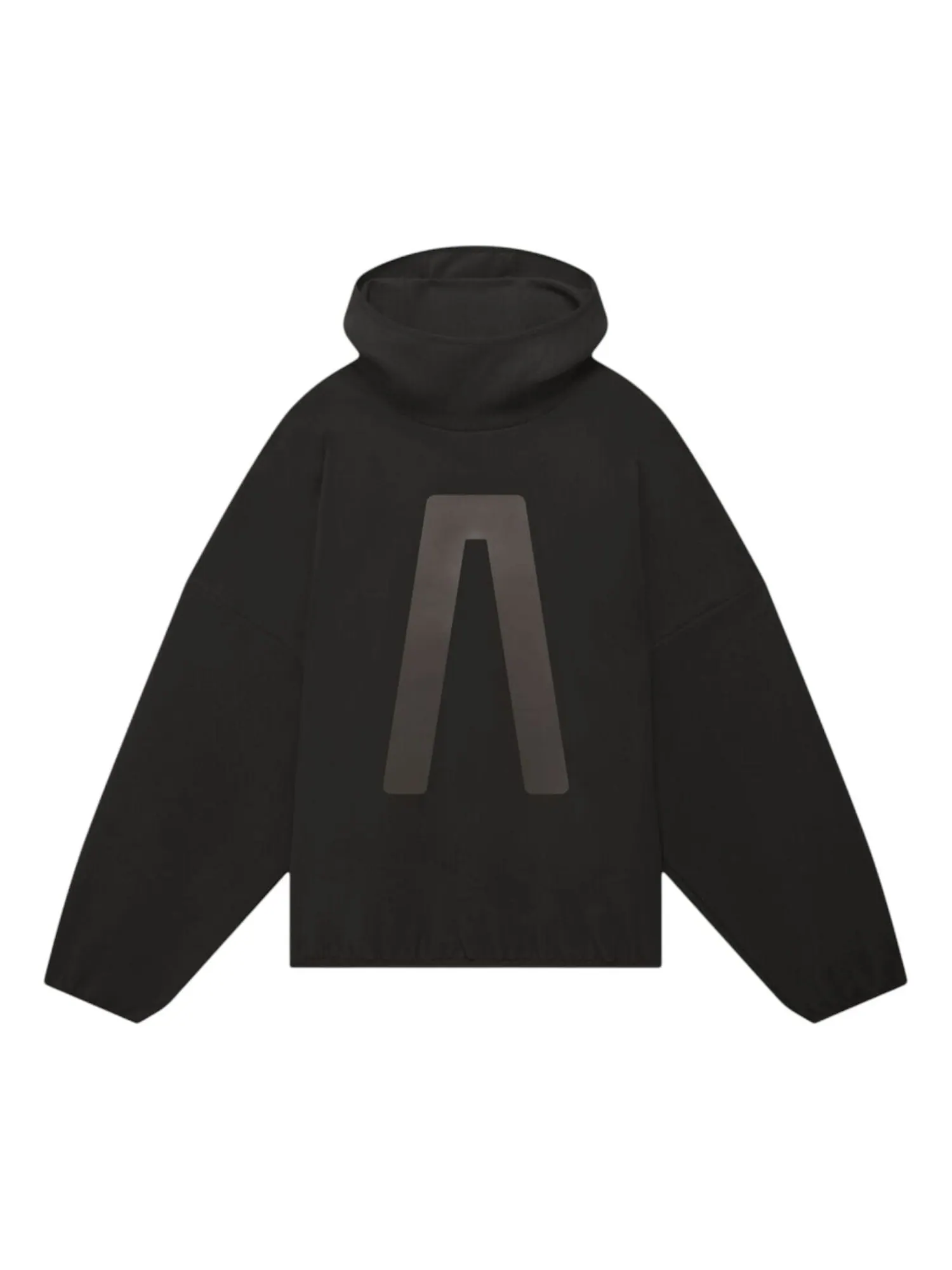 Худи adidas x FEAR OF GOD ATHLETICS Oversized Hoodie 'Jet Black' — изображение 1 из 4, черный