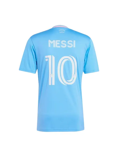 Футболка Adidas Inter Miami CF 25/26 Third Messi 'Light Blue' — изображение 2 из 2, светлый синий