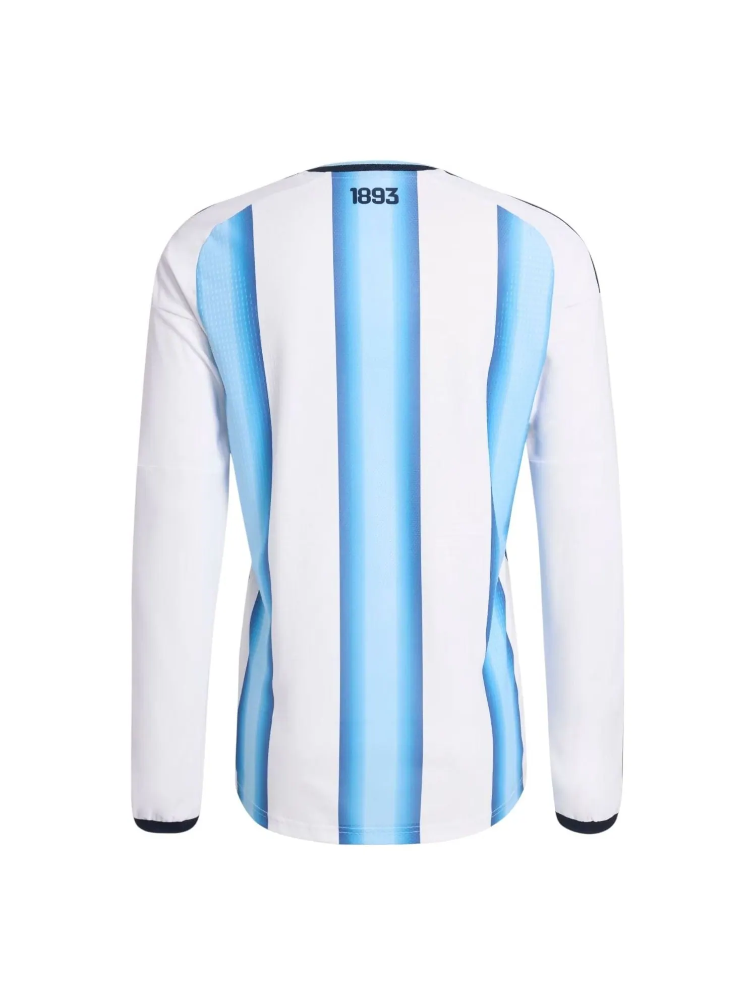 Футболка Adidas Argentina 26 Home Authentic с длинным рукавом, цвет «Белый, ледяной — изображение 2 из 2