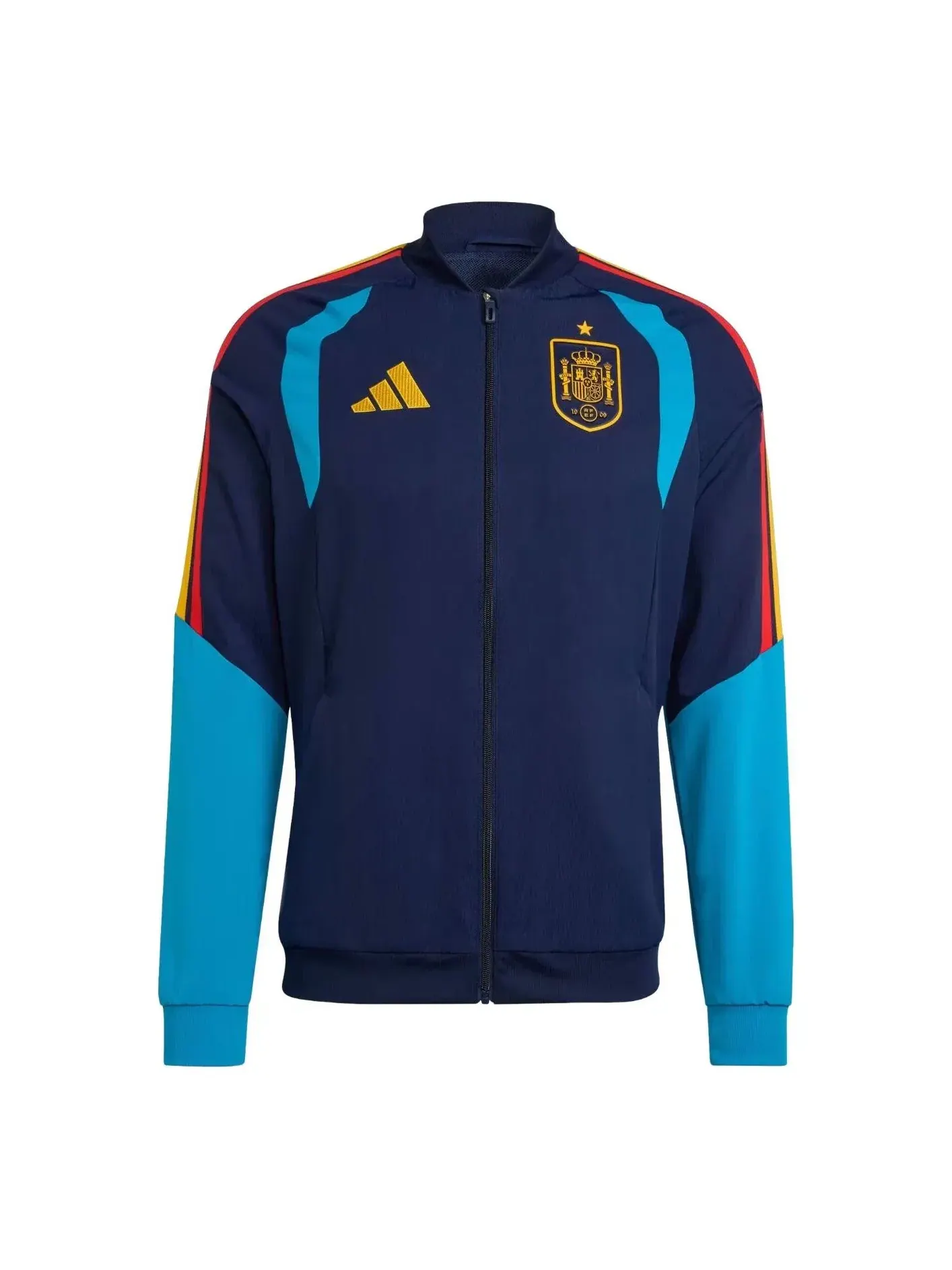 Куртка Adidas Spain 26 Tiro Presentation Jacket 'Night Indigo' KA8174 — изображение 1 из 3, темно-синий
