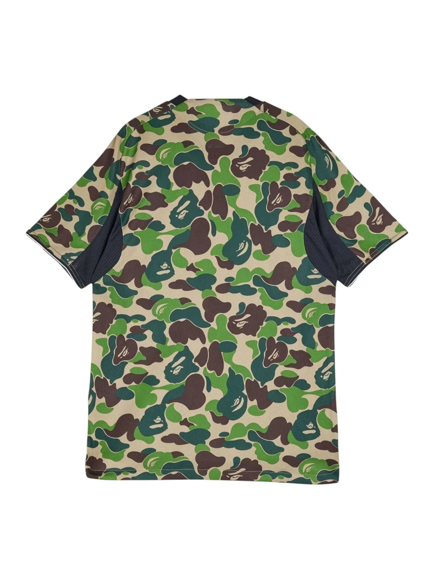 Джерси adidas x BAPE FB Slim-Fit Jersey 'Crew Green' — изображение 2 из 5, зеленый