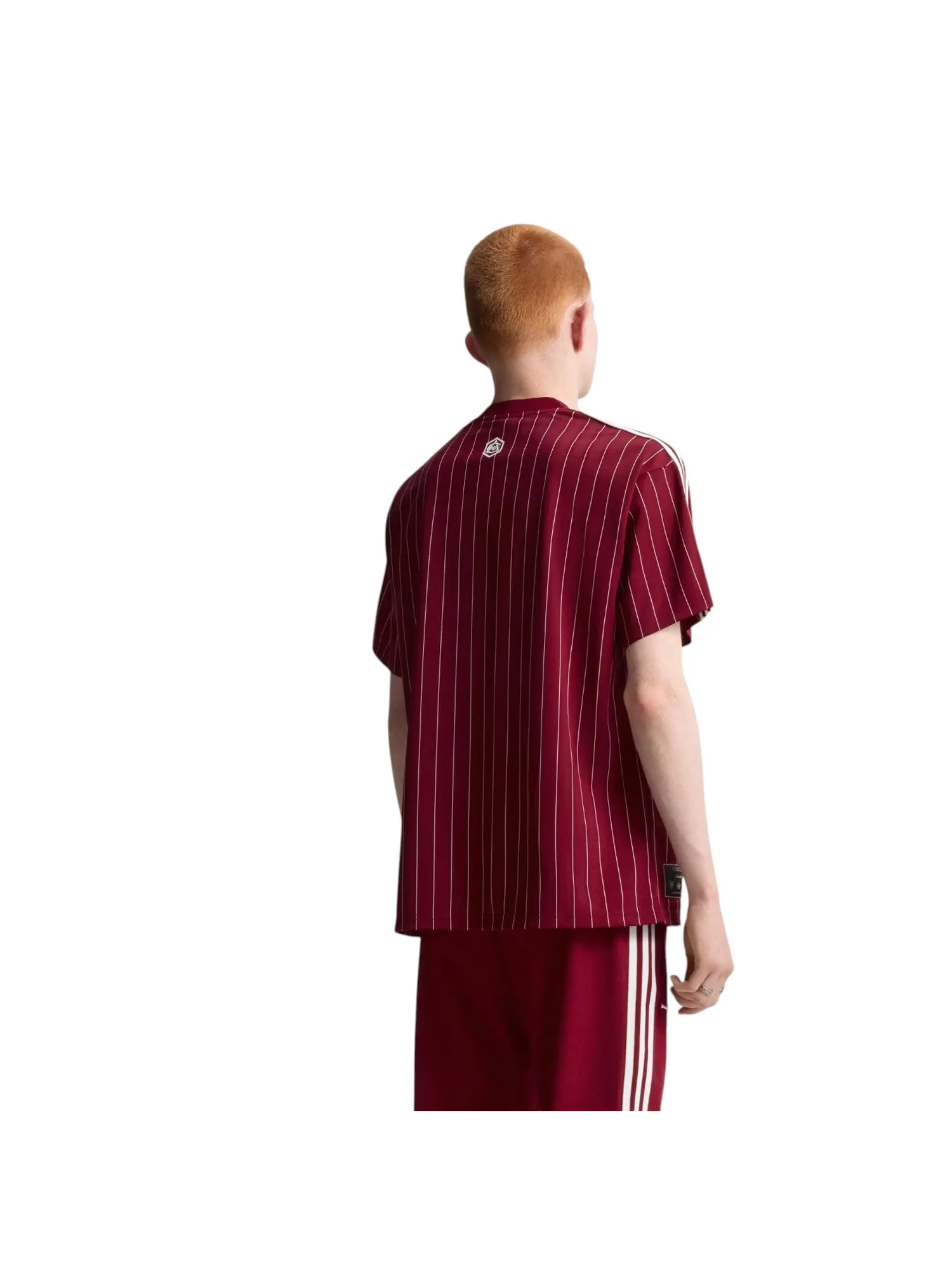 Футболка Adidas Arsenal Terrace Icon 'Collegiate Burgundy' — изображение 4 из 5, бордовый