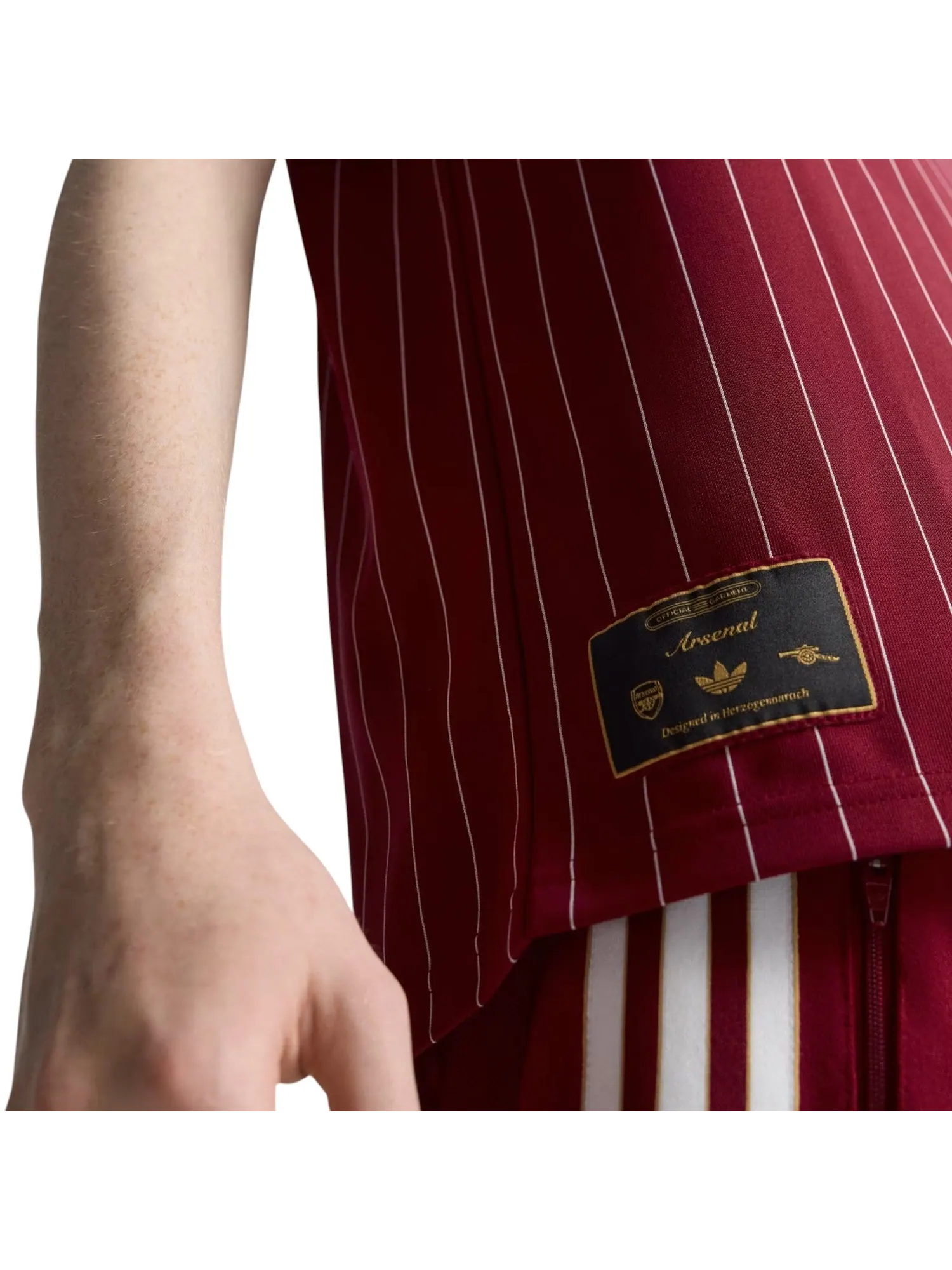 Футболка Adidas Arsenal Terrace Icon 'Collegiate Burgundy' — изображение 5 из 5, бордовый