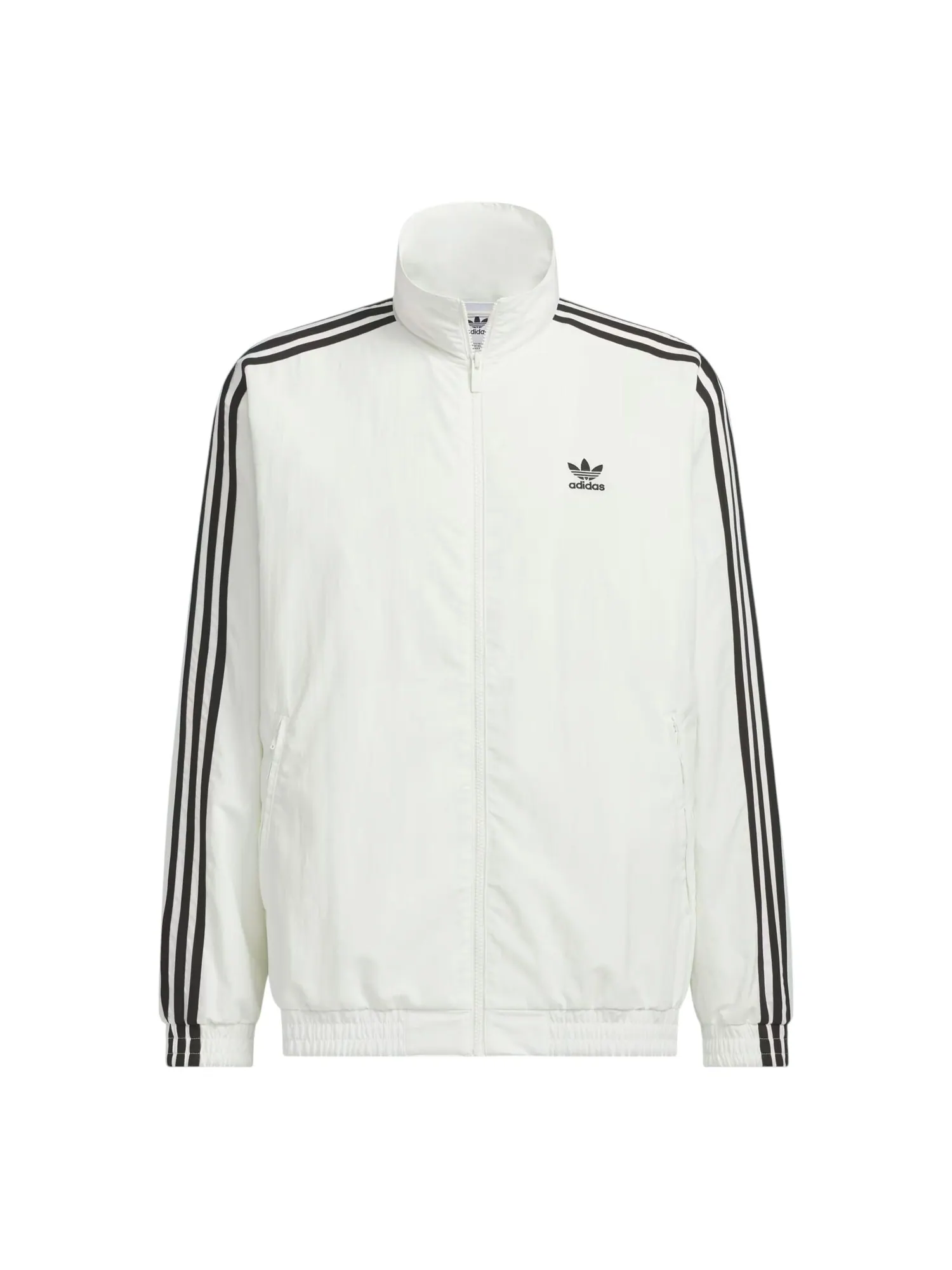 Куртка adidas Firebird Track Jacket Loose Fit 'Off White' — изображение 1 из 3, белый