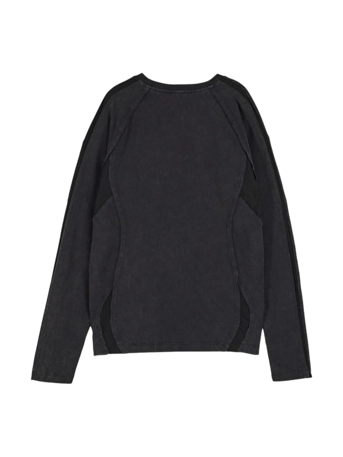 Футболка adidas x THUG CLUB TEAMGEIST Long-Sleeved T-shirt 'Black' — изображение 2 из 4, черный