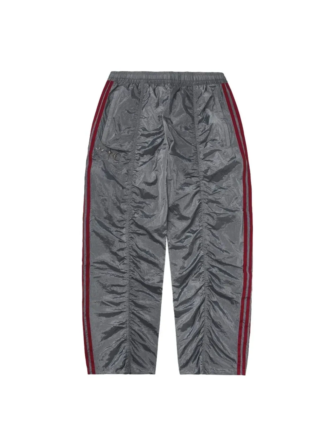 Спортивные брюки Adidas x Thug Club Woven Track Pants, азиатская размерная сетка — изображение 1 из 2, серебряный