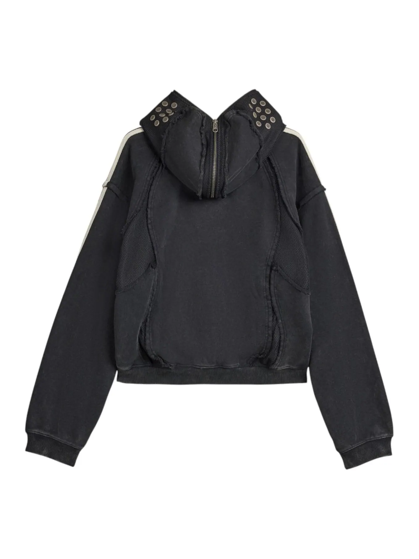 Куртка adidas x THUG CLUB TEAMGEIST Hooded Jacket 'Black' — изображение 2 из 4, черный
