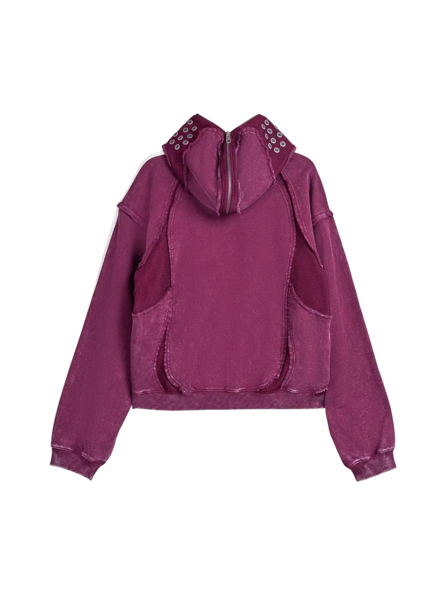 Куртка с капюшоном Adidas x THUG CLUB TEAMGEIST «Maroon» — изображение 2 из 5, коричневый