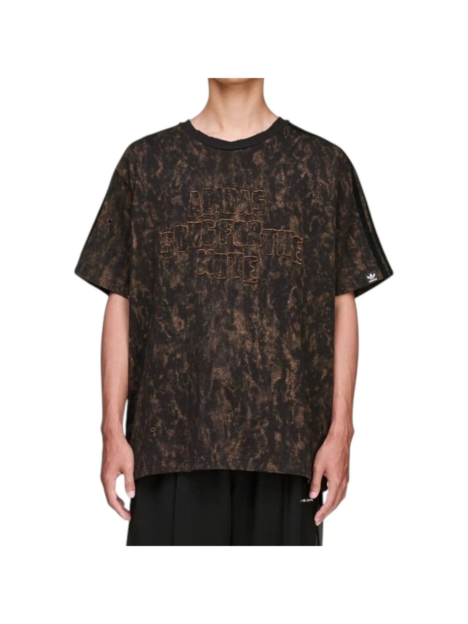 Футболка adidas x Song For The Mute 006 Logo Oversize T-Shirt ‘Black’ — изображение 3 из 4, черный