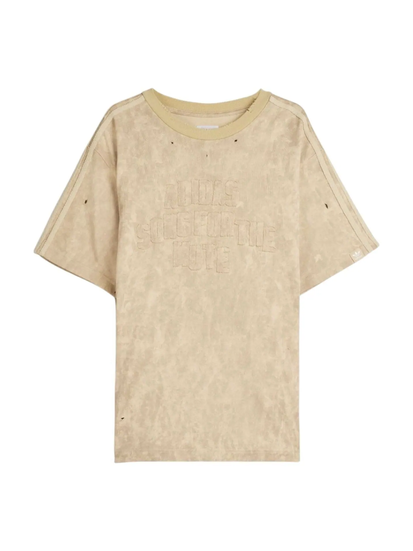 Футболка adidas x Song For The Mute 006 Logo Oversize T-Shirt 'Beige' — изображение 1 из 4, бежевый