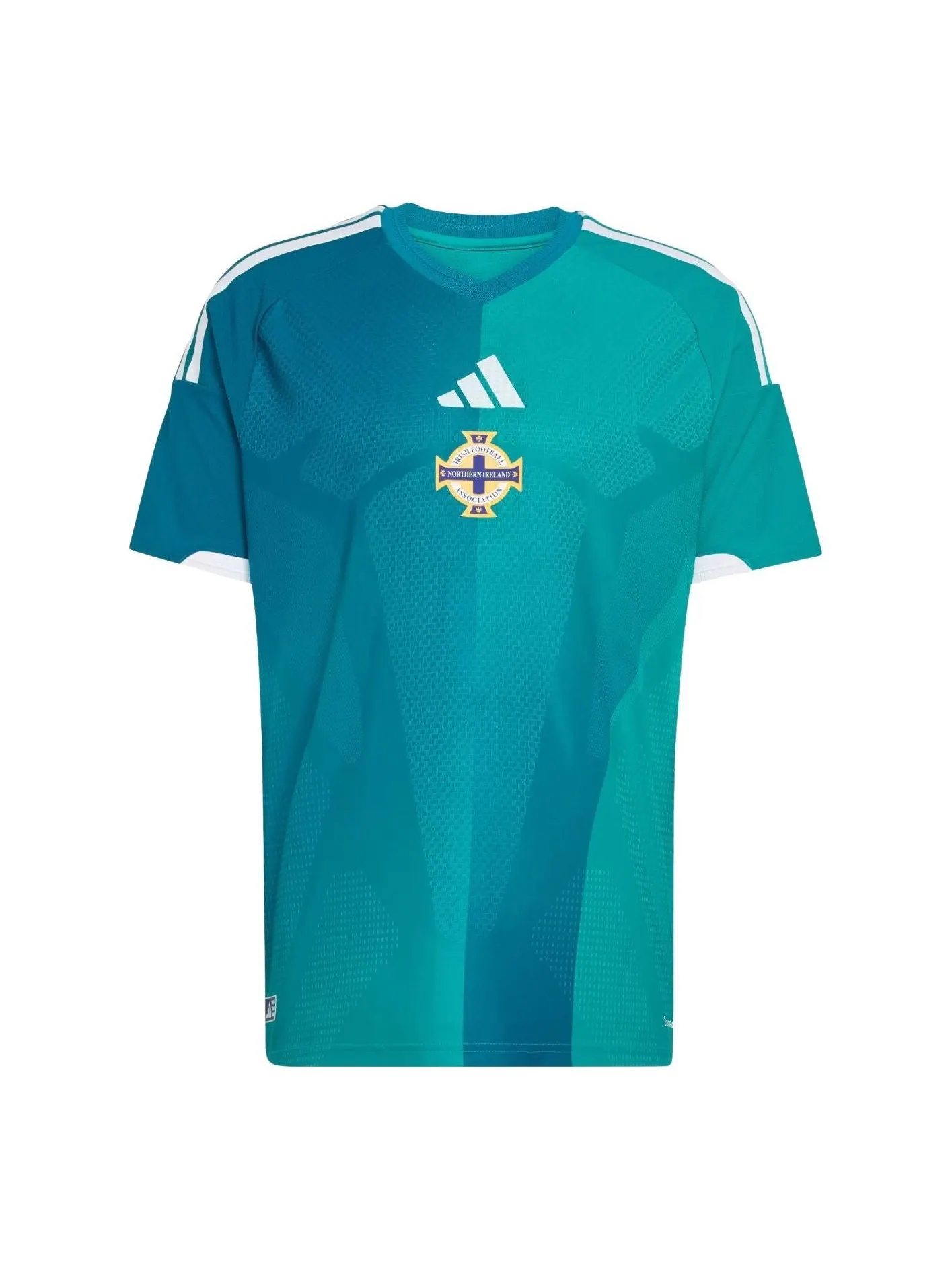 Домашняя футболка Adidas сборной Северной Ирландии, размер 26 — изображение 1 из 2, зеленый/белый