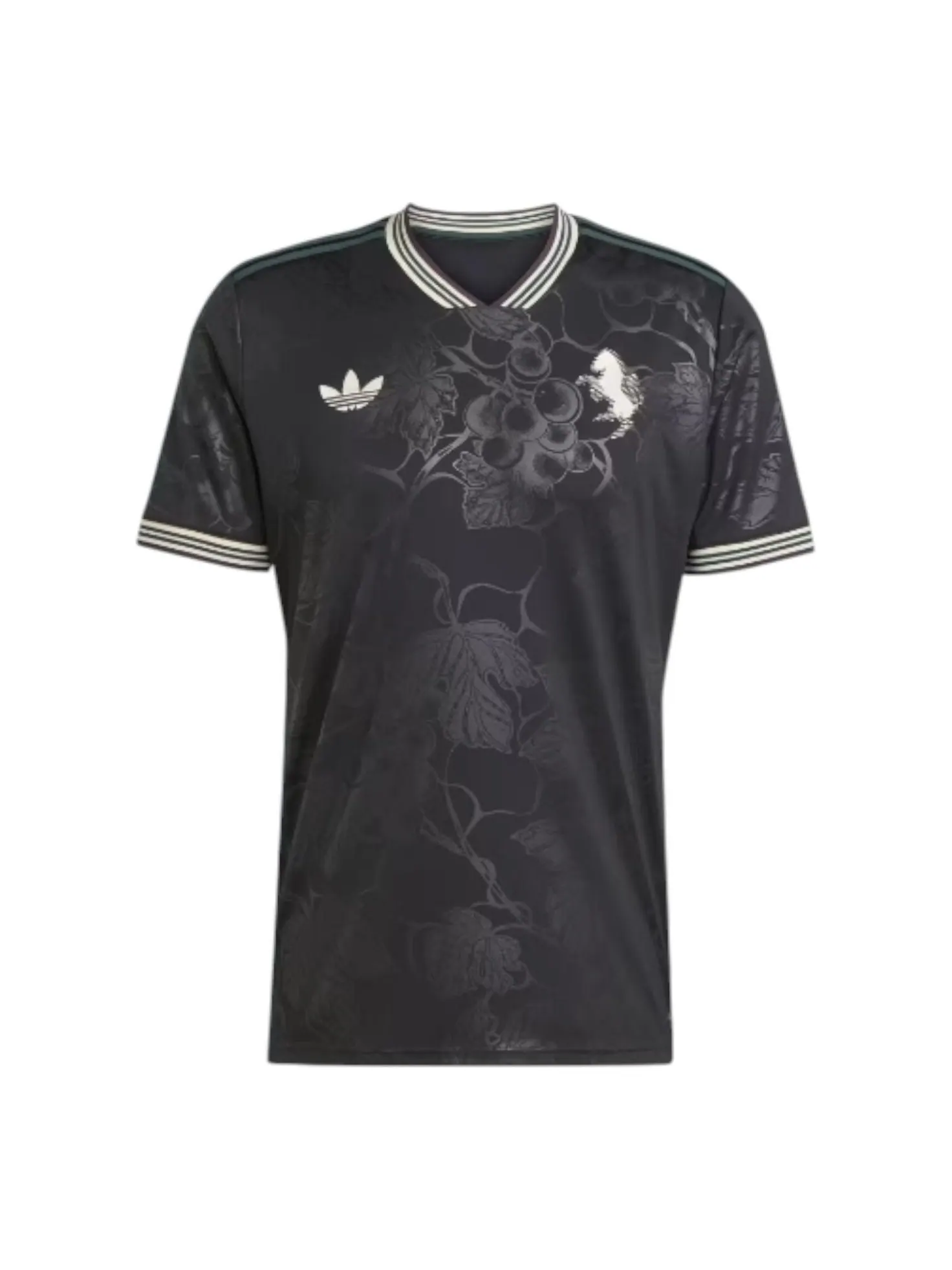 Футболка Adidas Juventus 25/26 Third Jersey 'Black Ecru Tiny' — изображение 1 из 2, черный