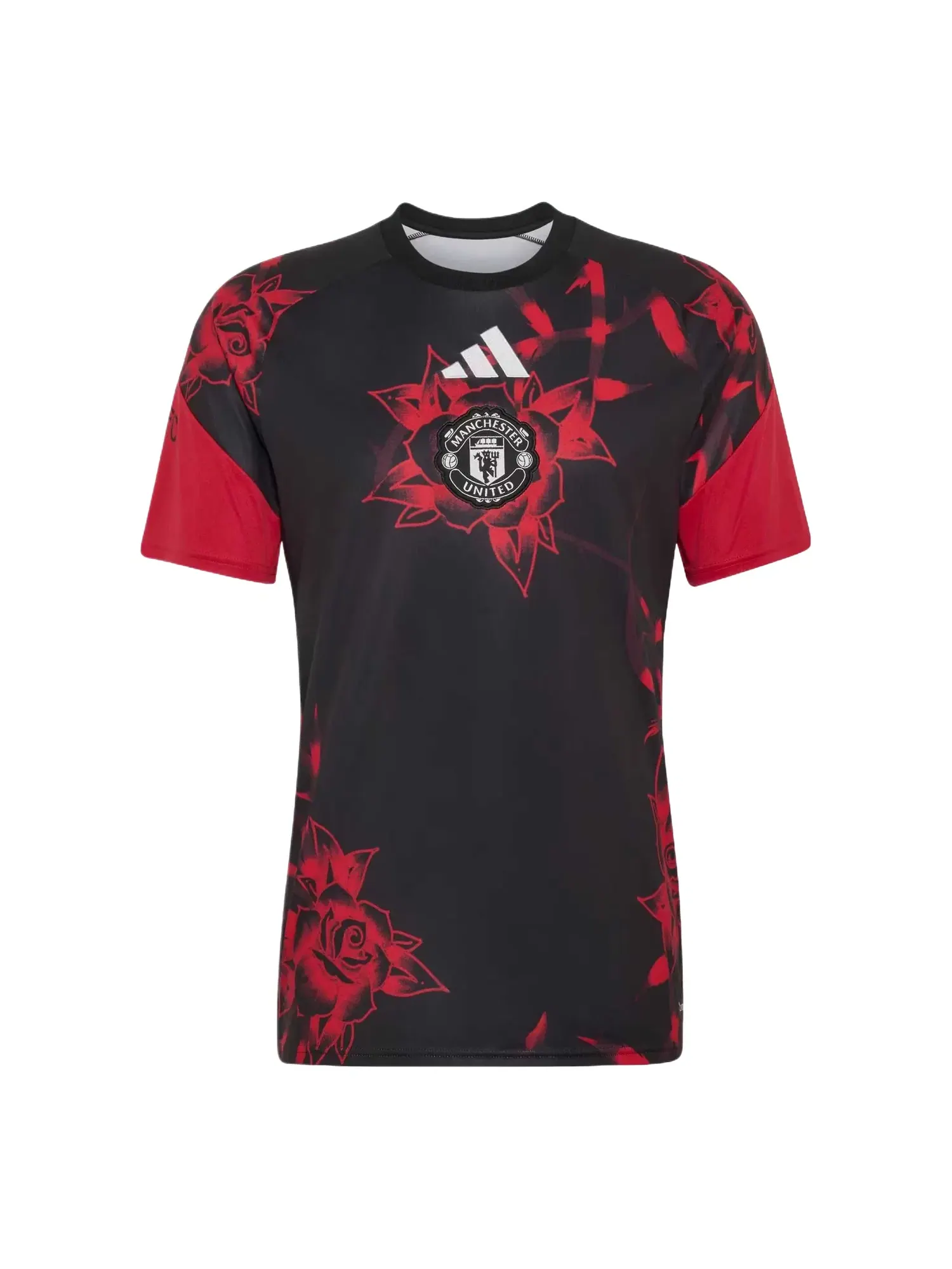 Мужская футболка Mufc Red Adidas — изображение 1 из 2, красный