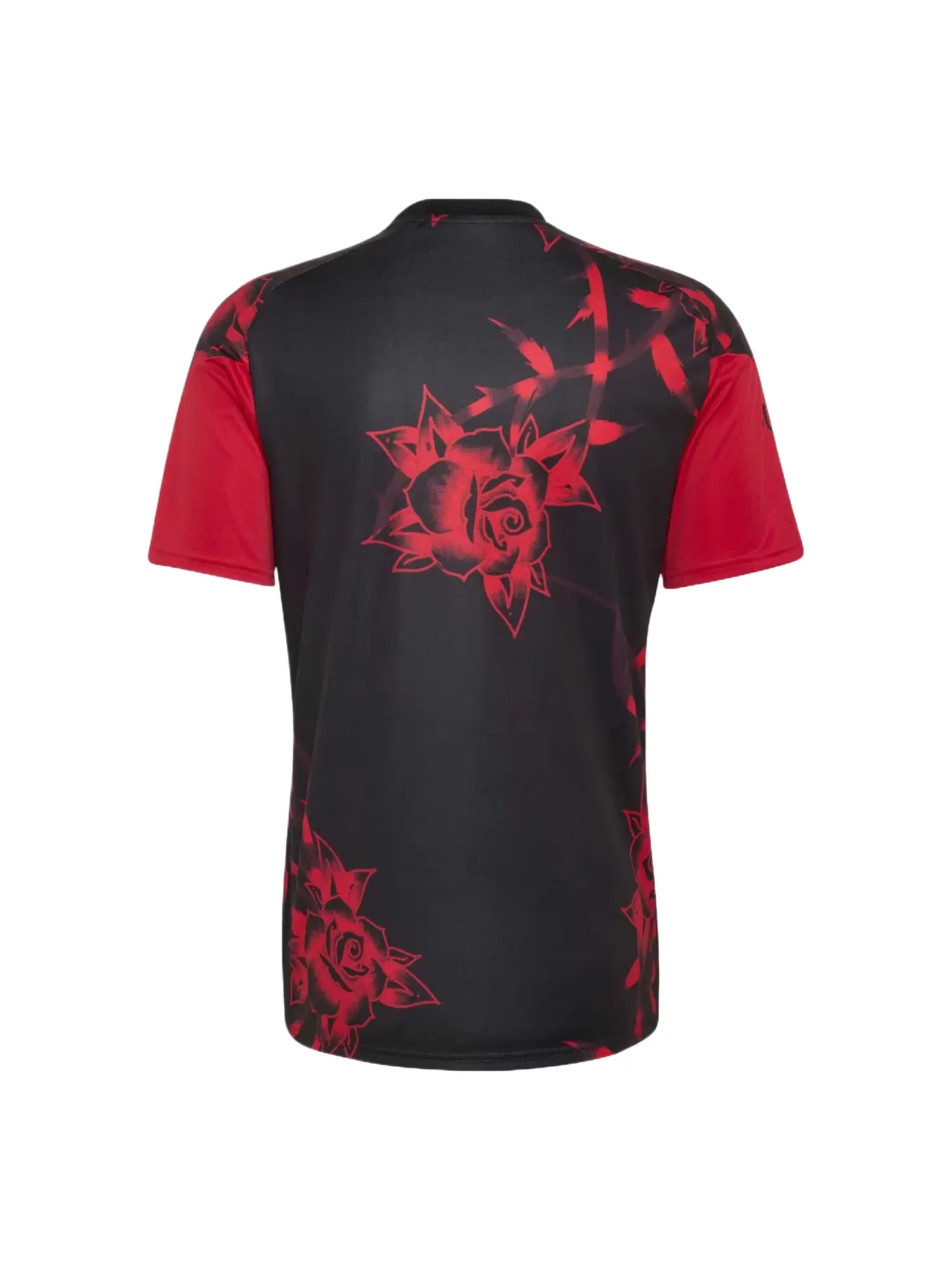 Мужская футболка Mufc Red Adidas — изображение 2 из 2, красный