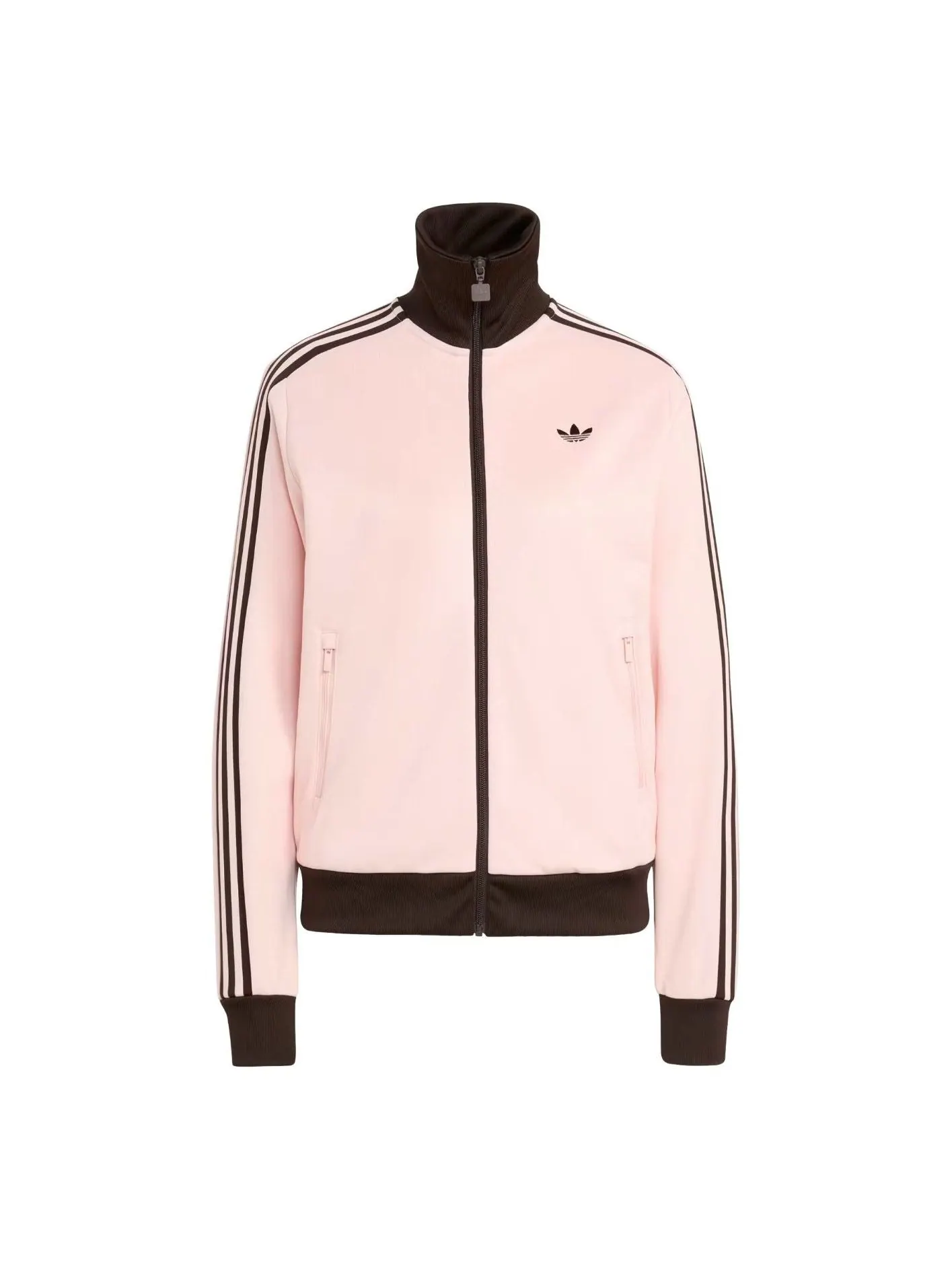 (WMNS) Классическая спортивная куртка Adidas 'Sandy Pink Aurora Coffee' — изображение 1 из 2, розовый