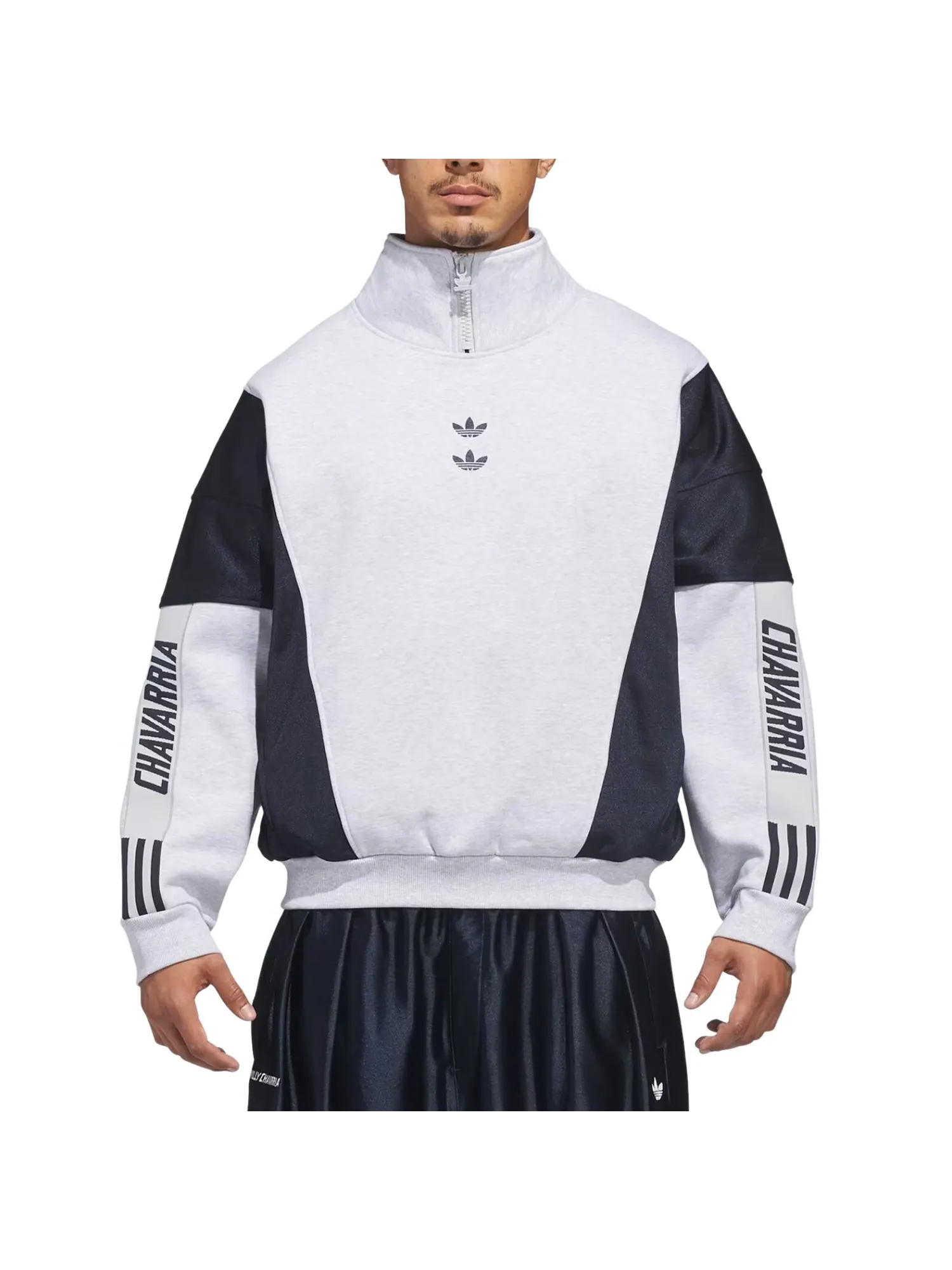 Толстовка Adidas x Willy Chavarria Watsonville — изображение 3 из 4, черный/серый