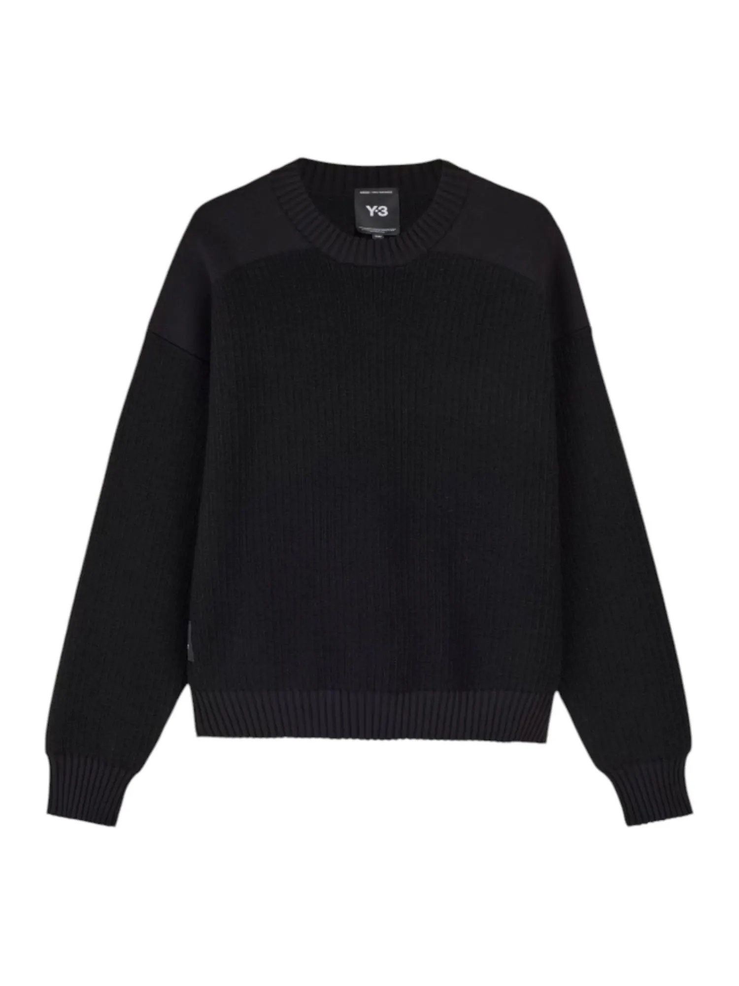 Свитер adidas Y-3 UT Knit Crew Sweater 'Black' — изображение 1 из 2, черный