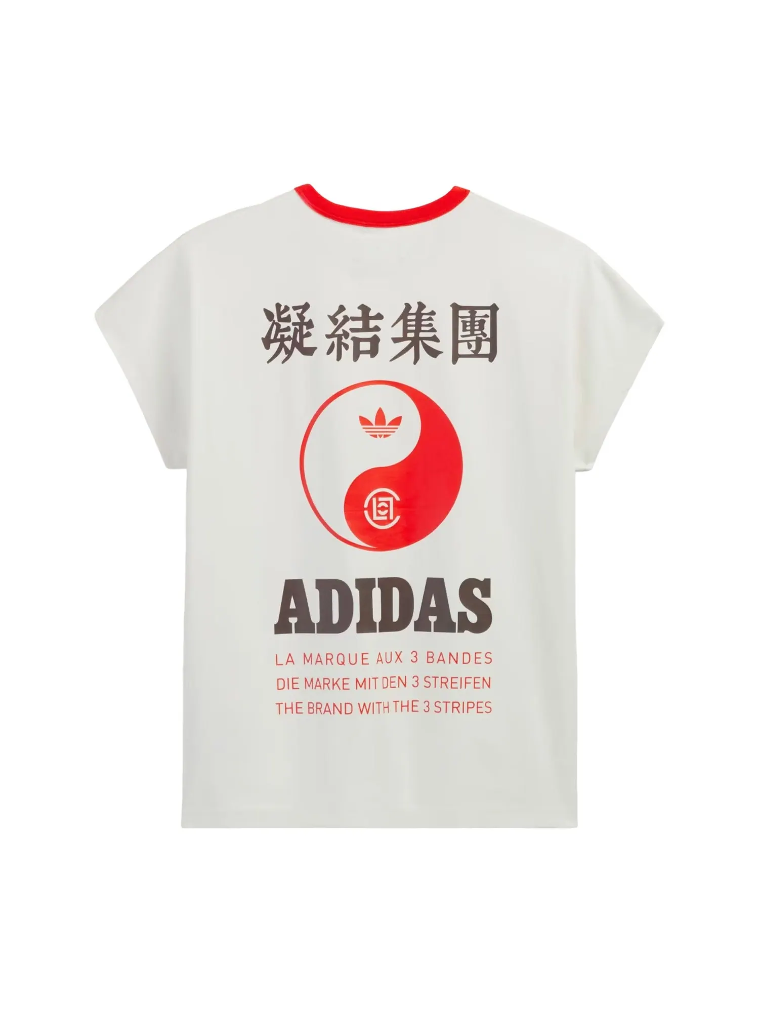 Футболка Adidas x CLOT by Edison Chen Dolman 'Wonder White' — изображение 2 из 4, белый