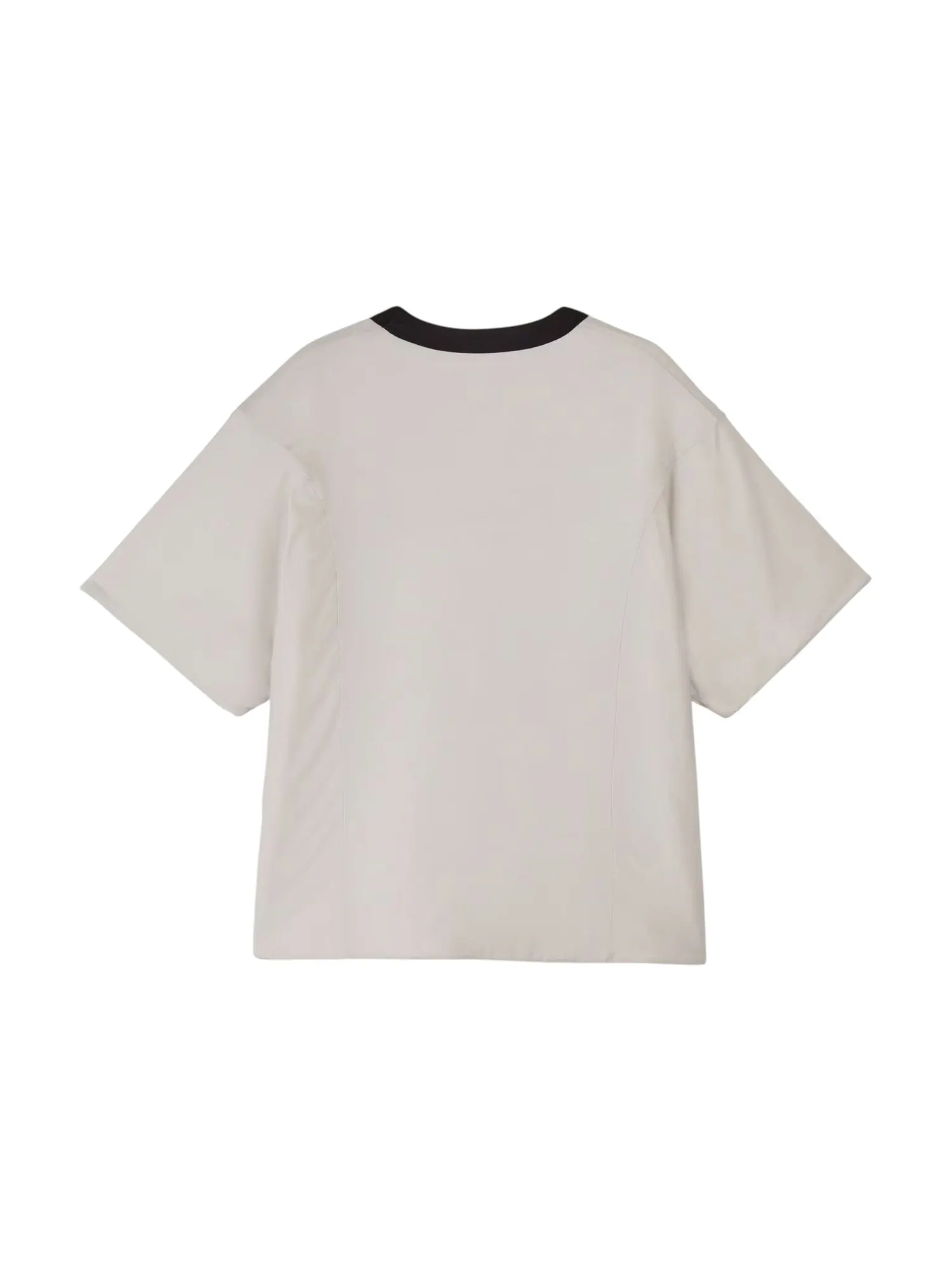 Футболка adidas Y-3 Padded Short Sleeve Tee 3-Stripes 'Chalk Pearl' — изображение 2 из 3, белый