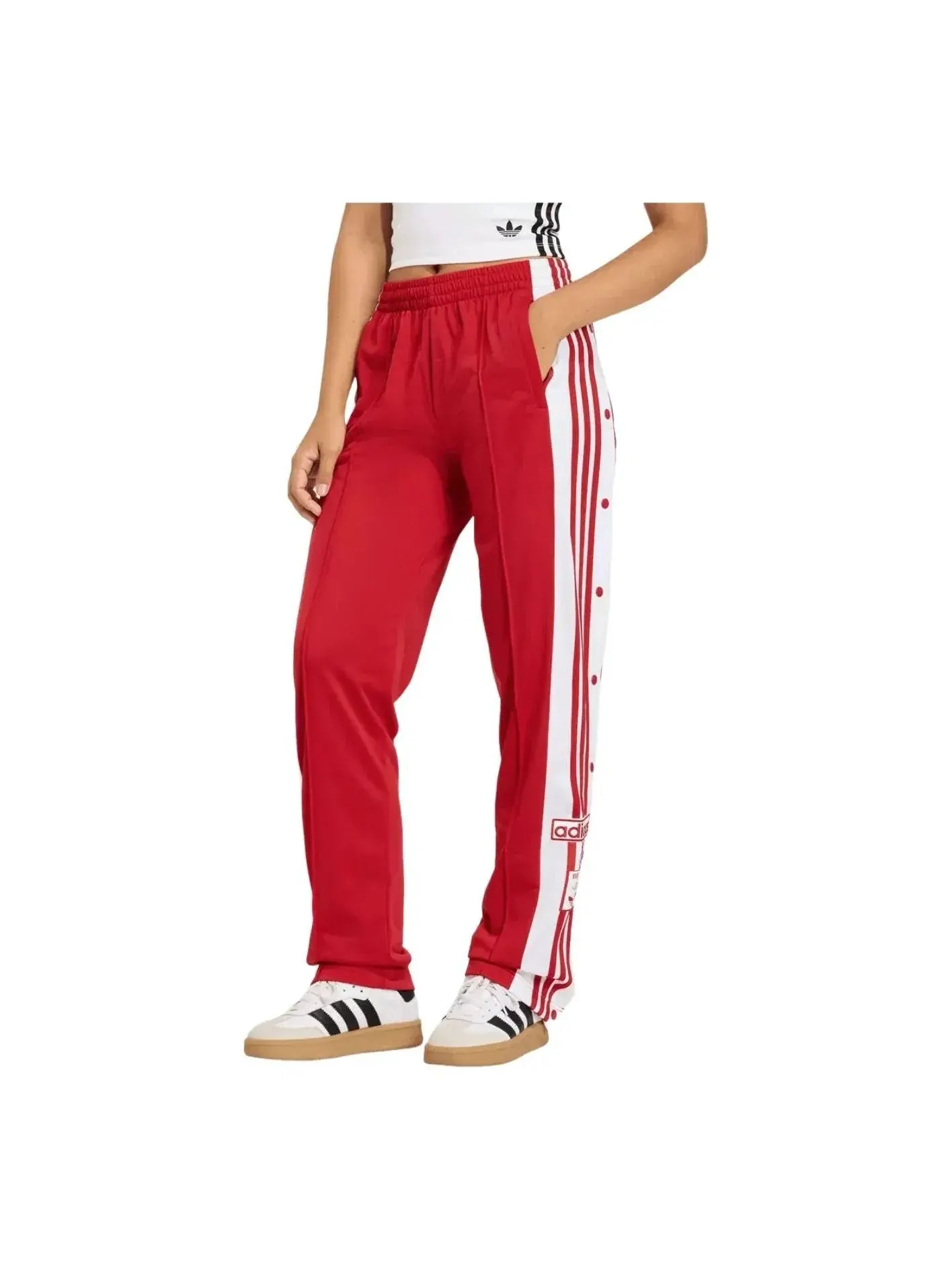 Спортивные брюки Adidas Adibreak — изображение 1 из 4, красный