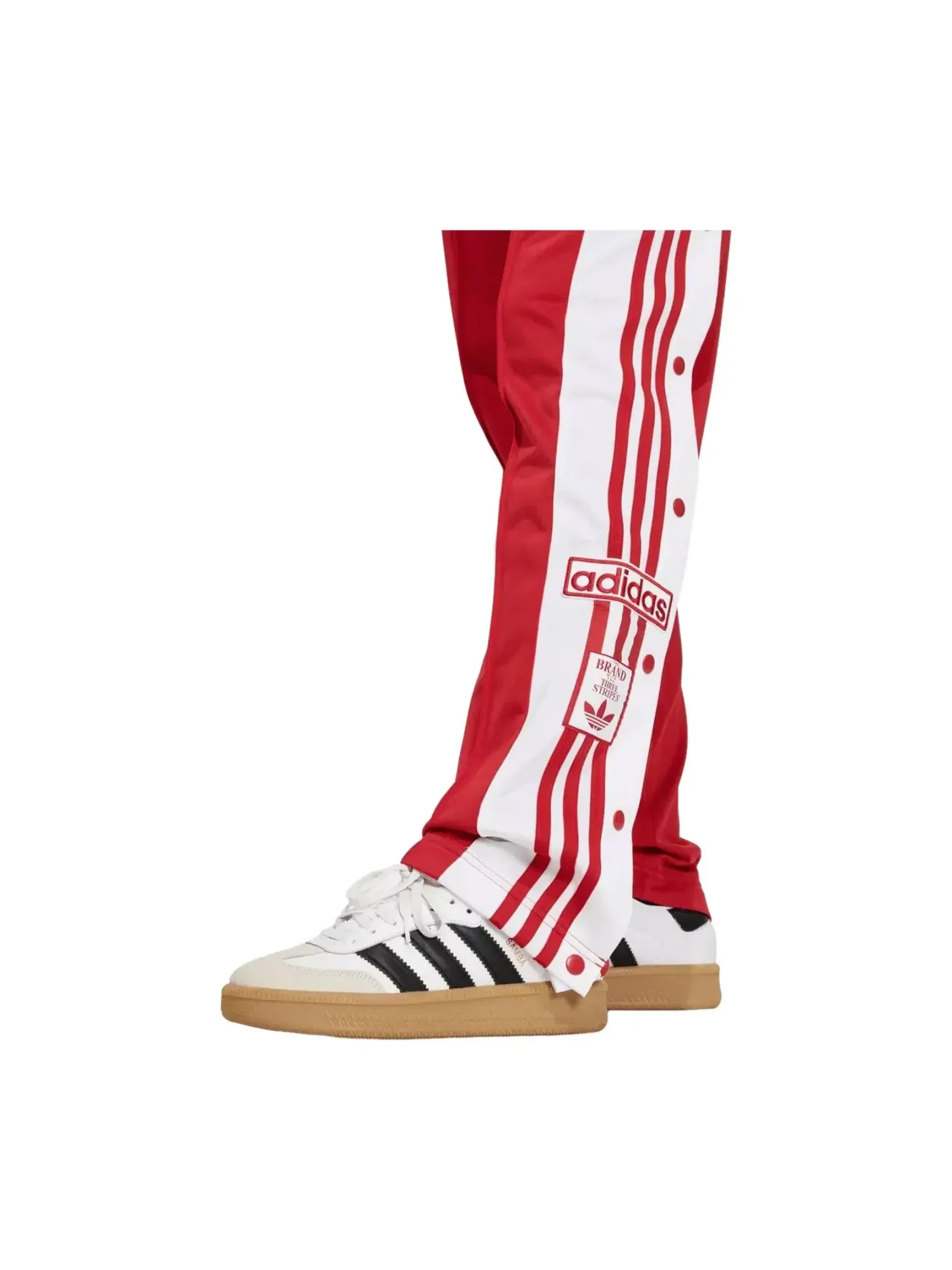 Спортивные брюки Adidas Adibreak — изображение 4 из 4, красный