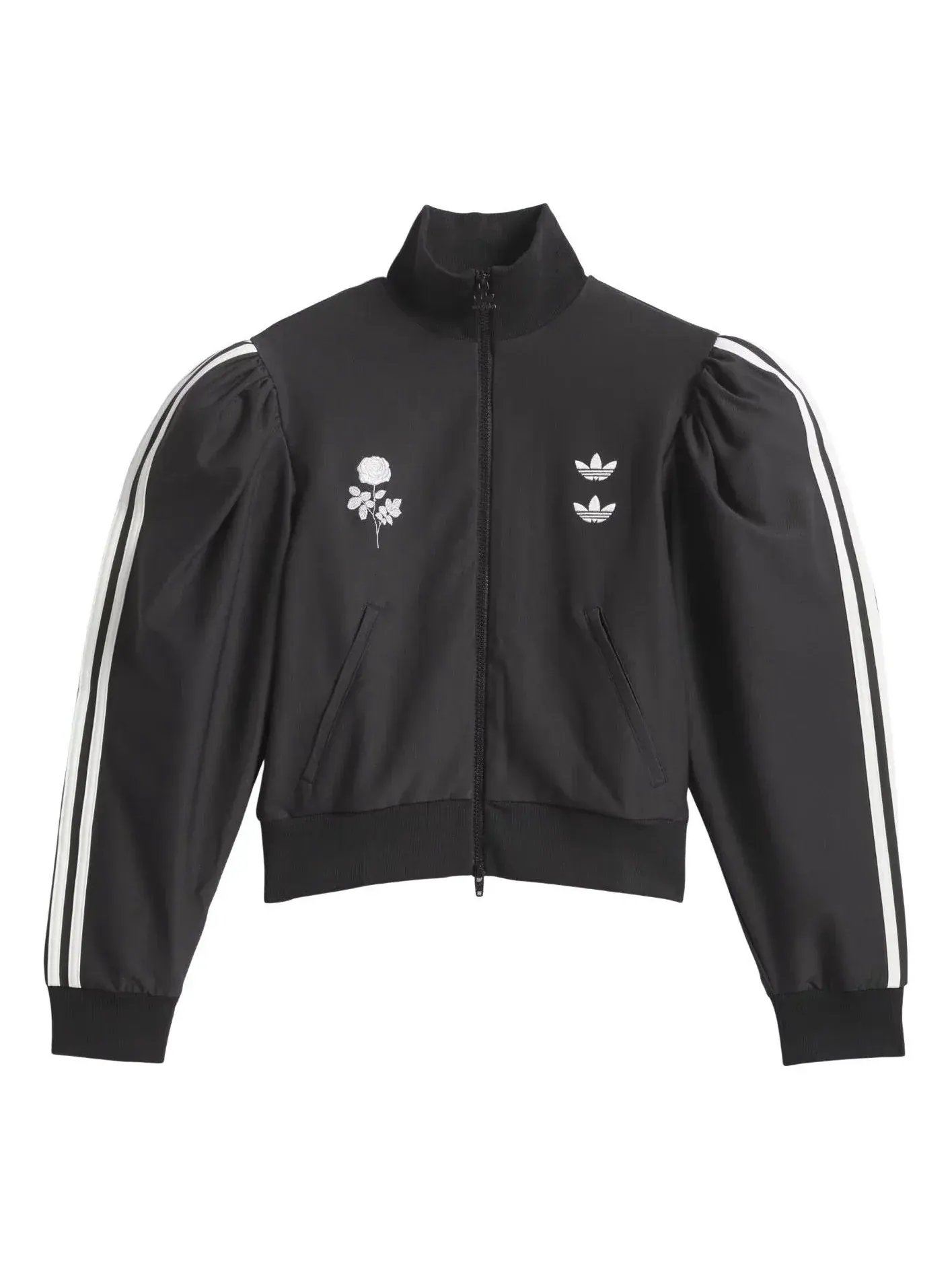 (WMNS) Adidas x Willy Chavarria Блузка Спортивная куртка Азиатские размеры 'Черный' — изображение 1 из 4