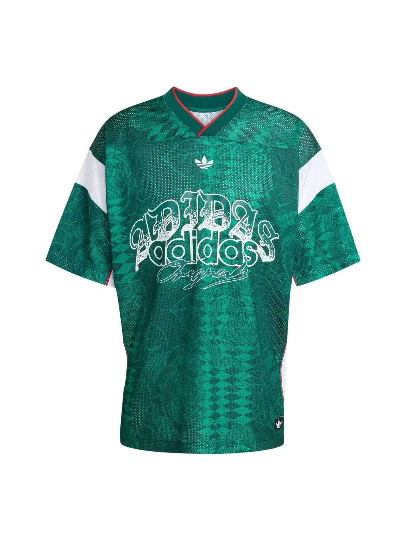 Футболка Adidas Roses 'Collegiate Green' — изображение 1 из 2, зеленый