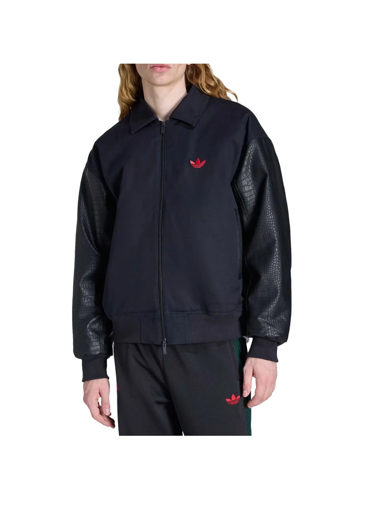 Куртка-бомбер Adidas — изображение 2 из 3, черный