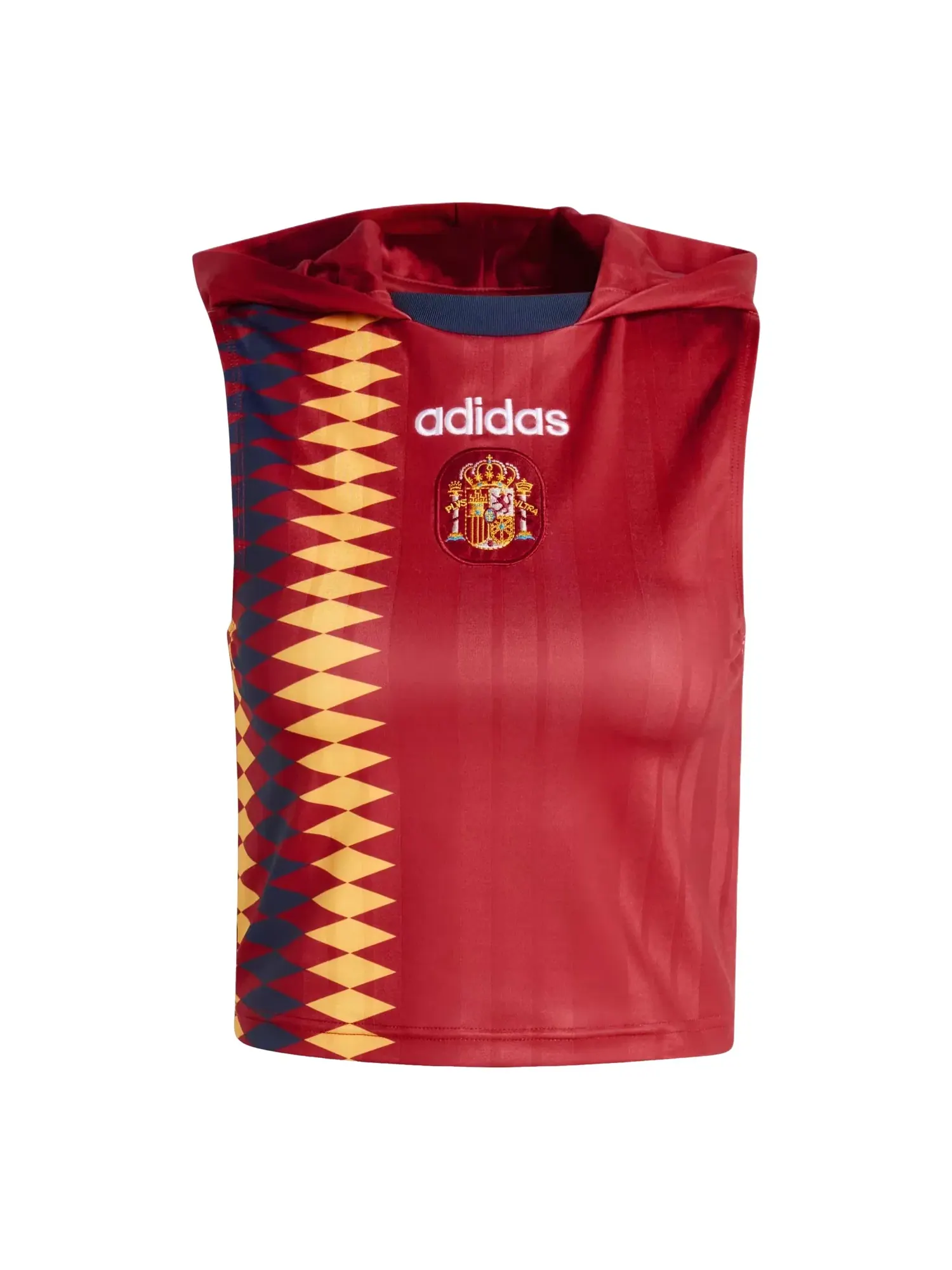 Футболка Adidas Spain Reconstructed Bringback Asia Sizing 'Collegiate Red' KE2290 — изображение 1 из 1, красный