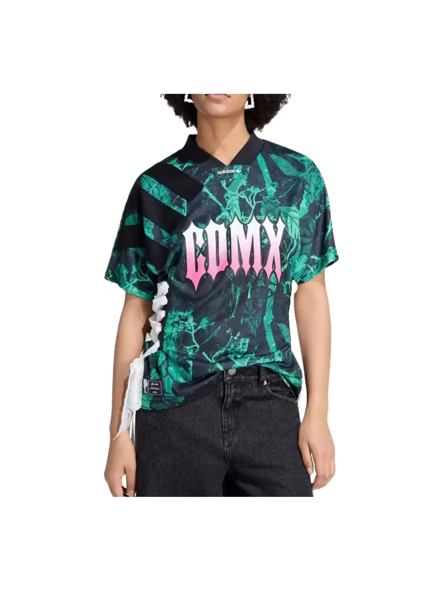 Футболка Adidas Mexico Reconstructed Asia Sizing 'Multicolor' KE2293 — изображение 1 из 4, мульти