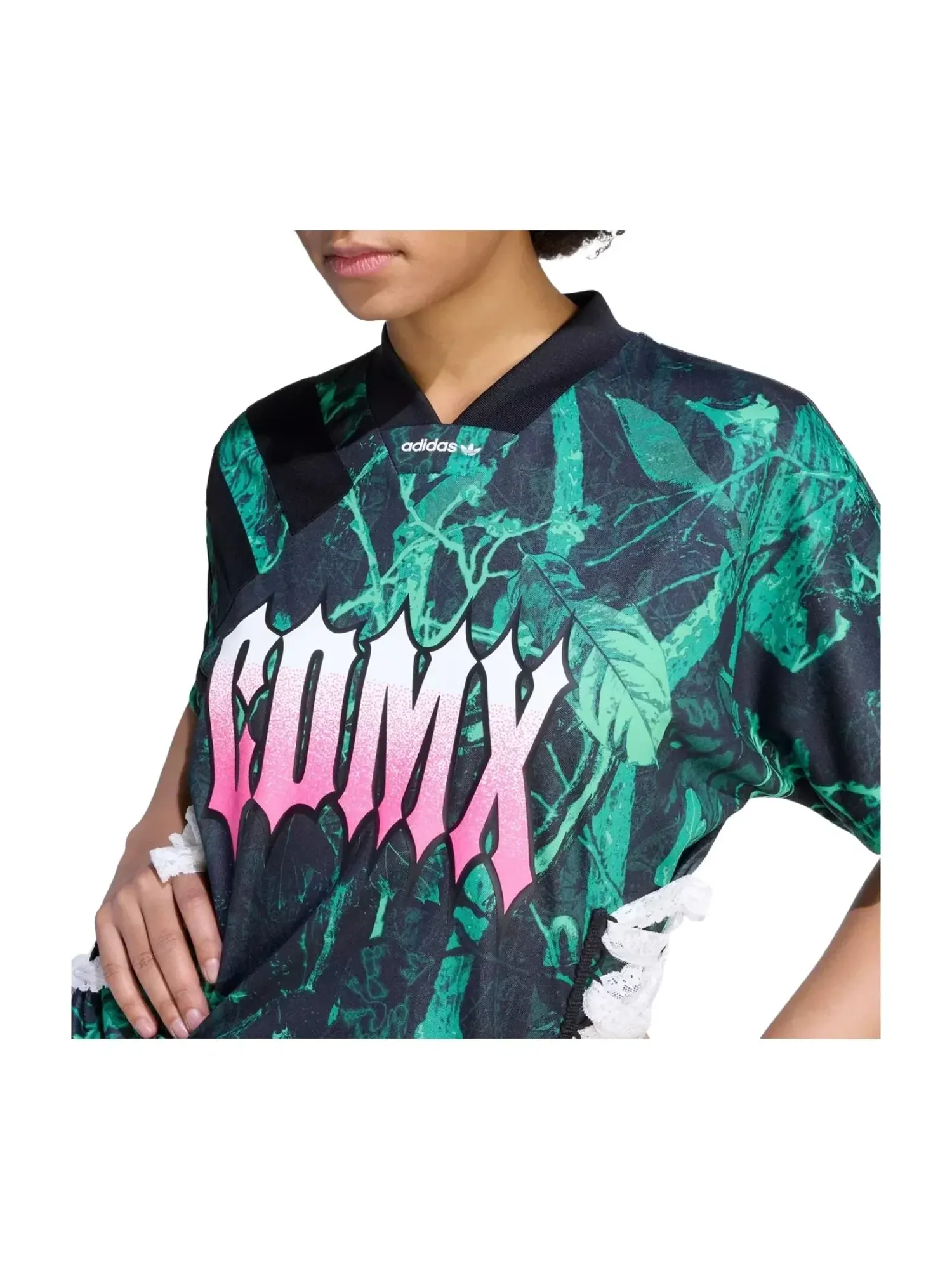 Футболка Adidas Mexico Reconstructed Asia Sizing 'Multicolor' KE2293 — изображение 3 из 4, мульти