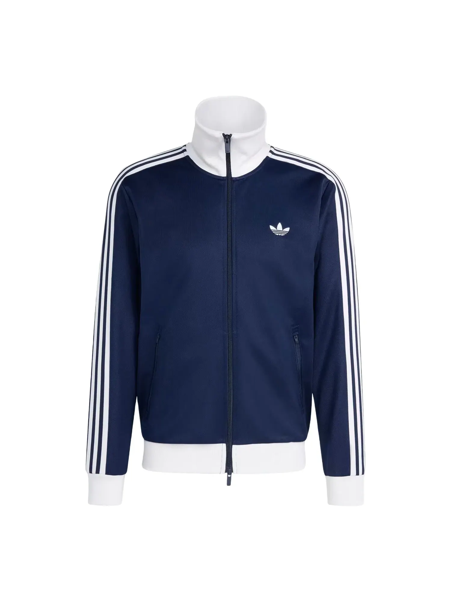 Мужская куртка с длинным рукавом Classic Track Jacket Adidas — изображение 1 из 4, темно-синий