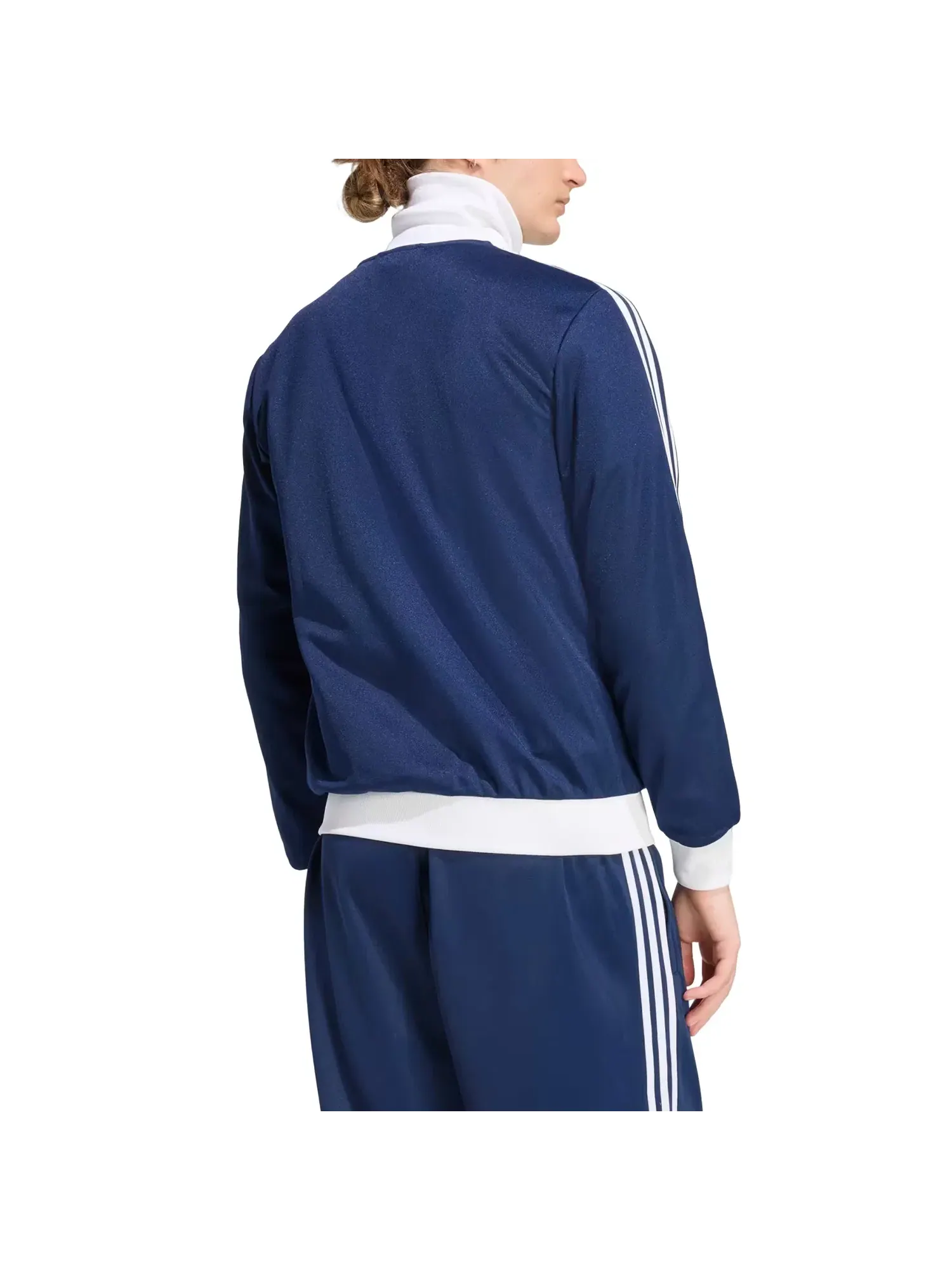Мужская куртка с длинным рукавом Classic Track Jacket Adidas — изображение 4 из 4, темно-синий