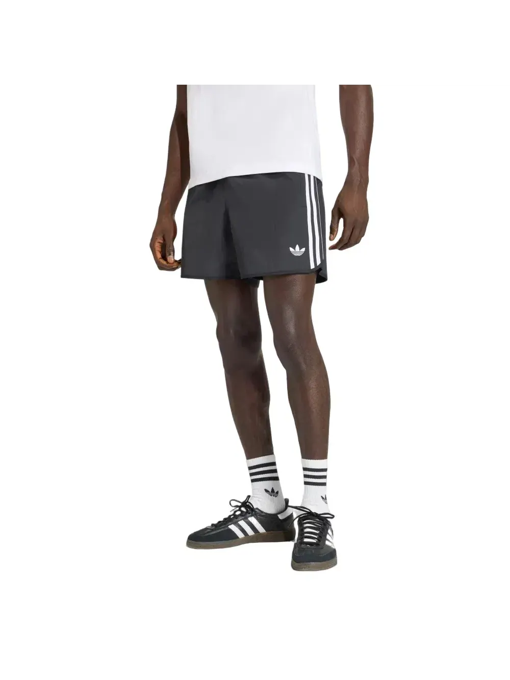 Мужские шорты с ключевой характеристикой Adidas Sprinter Shorts — изображение 2 из 5, черный