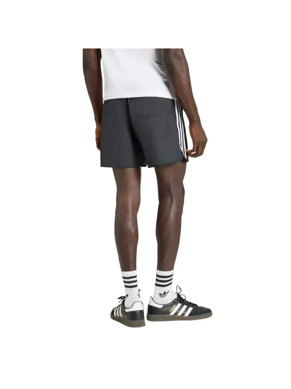 Мужские шорты с ключевой характеристикой Adidas Sprinter Shorts — изображение 3 из 5, черный