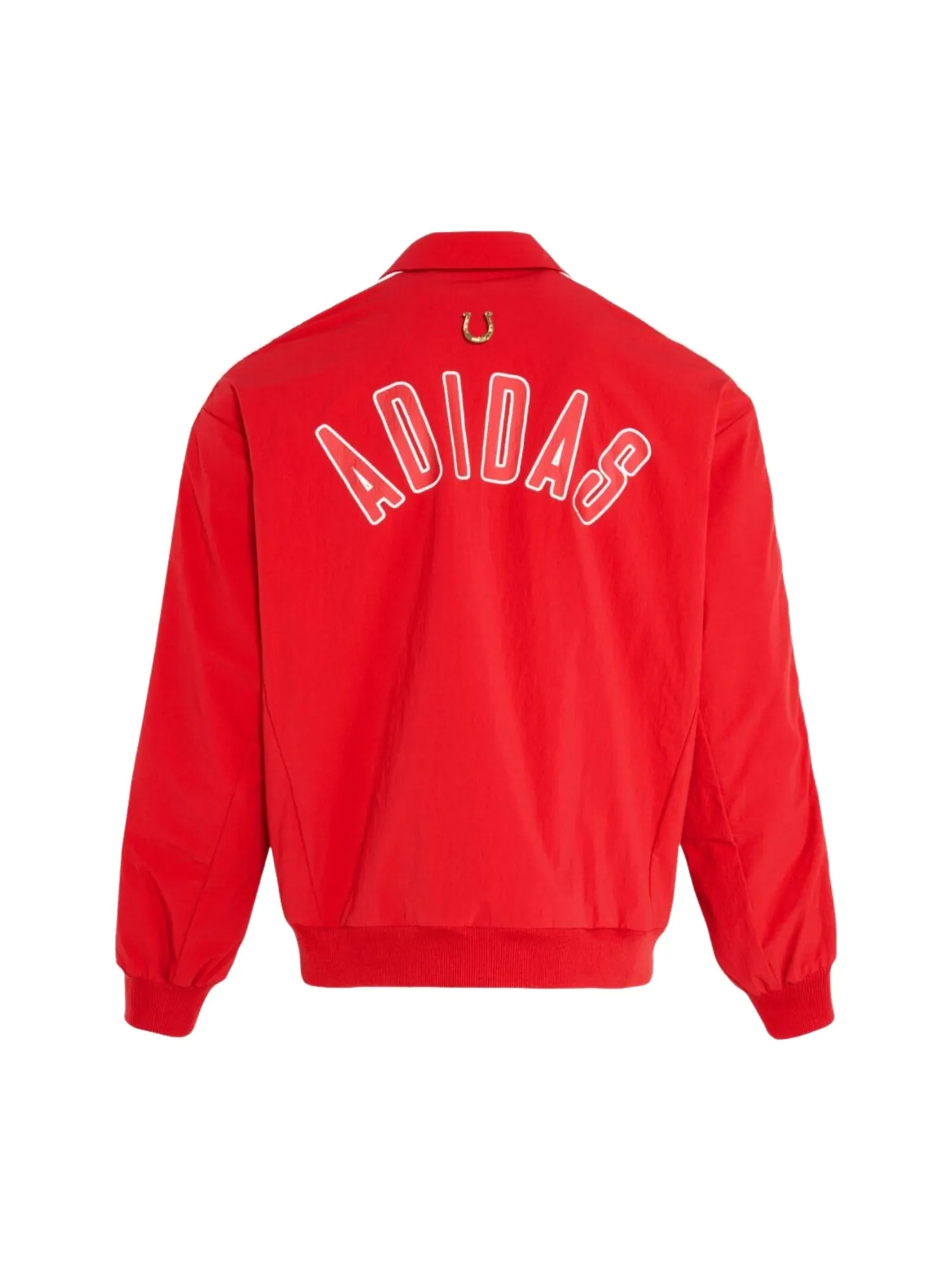 Двусторонняя тканая куртка Adidas CNY с тремя полосками — изображение 2 из 2, красный