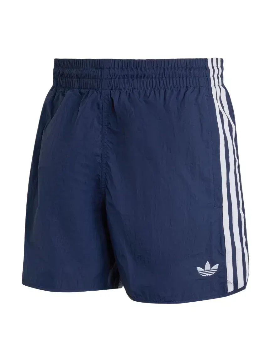 Мужские шорты с принтом Sprinter Shorts Adidas — изображение 1 из 2, темно-синий