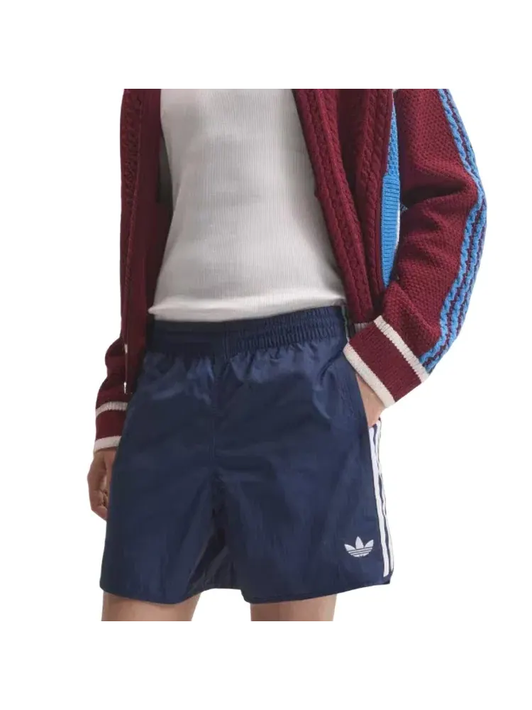 Мужские шорты с принтом Sprinter Shorts Adidas — изображение 2 из 2, темно-синий