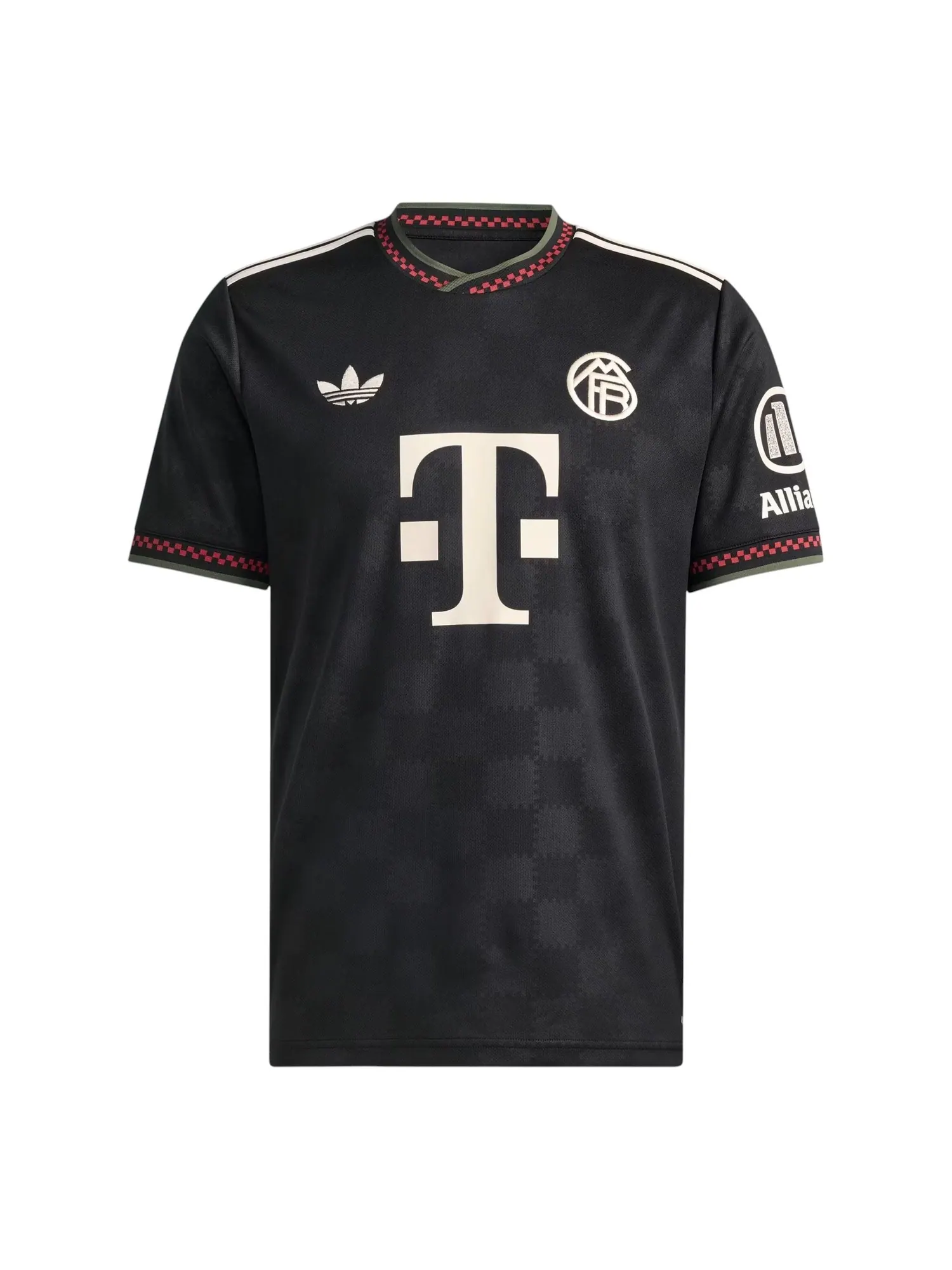 Джерси adidas FC Bayern 2025/2026 Third Jersey 'Black Ivory' — изображение 1 из 4, черный