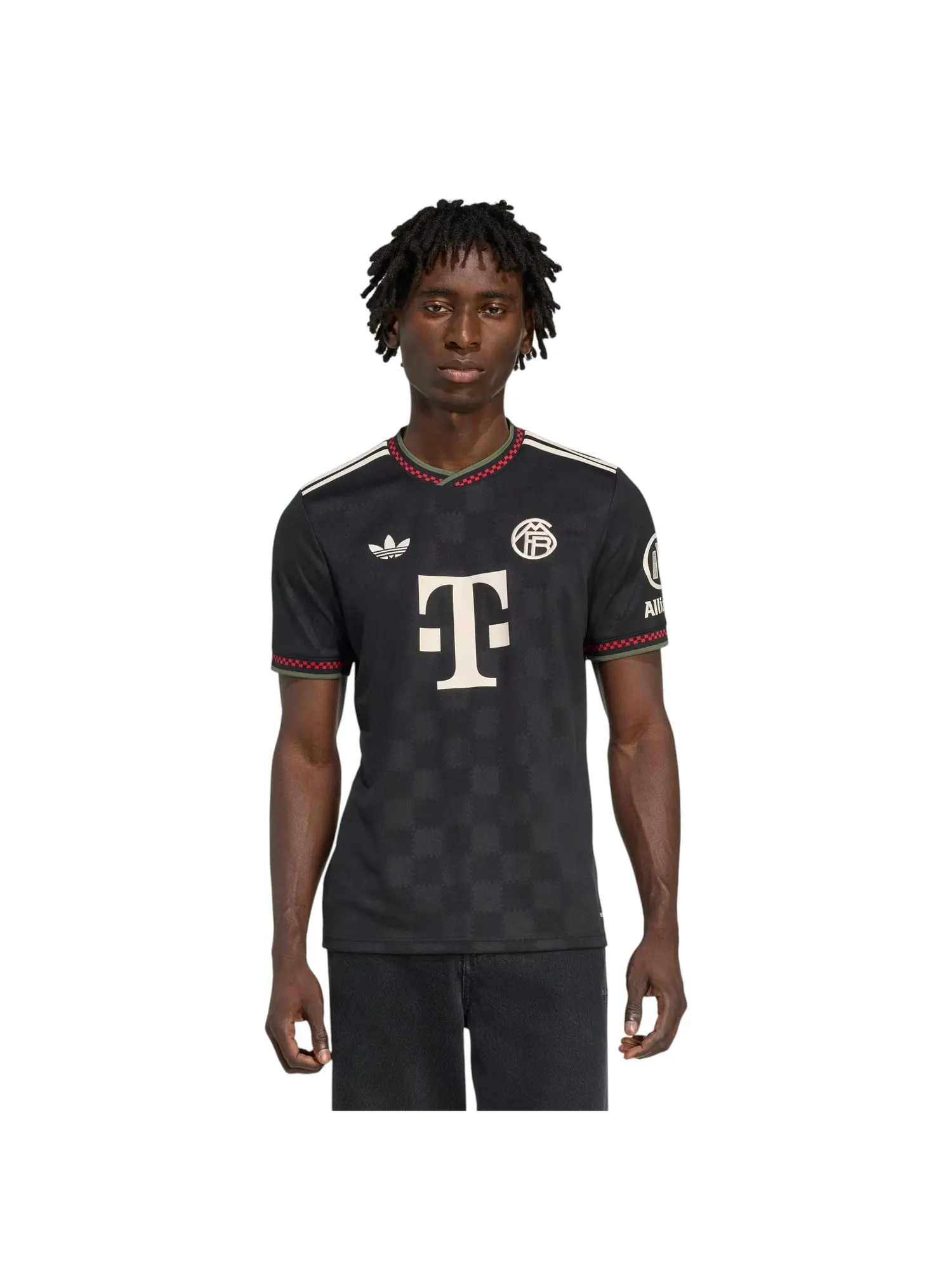 Джерси adidas FC Bayern 2025/2026 Third Jersey 'Black Ivory' — изображение 3 из 4, черный